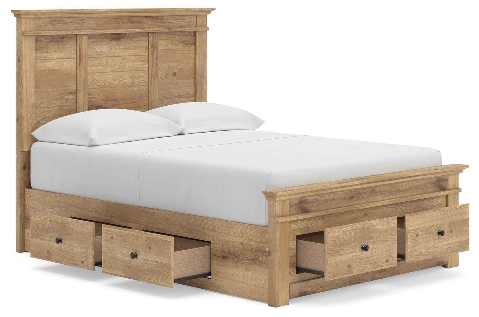 Makidern Tan Full Panel Storage Bed - Image 19