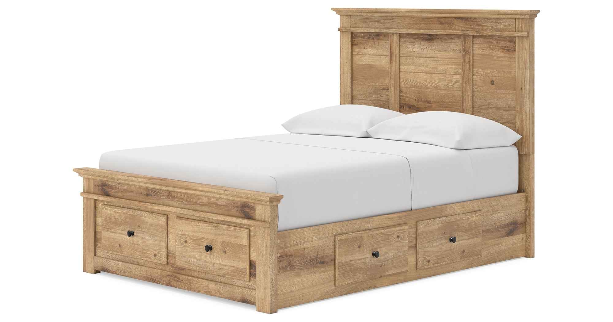 Makidern Tan Full Panel Storage Bed - Image 5