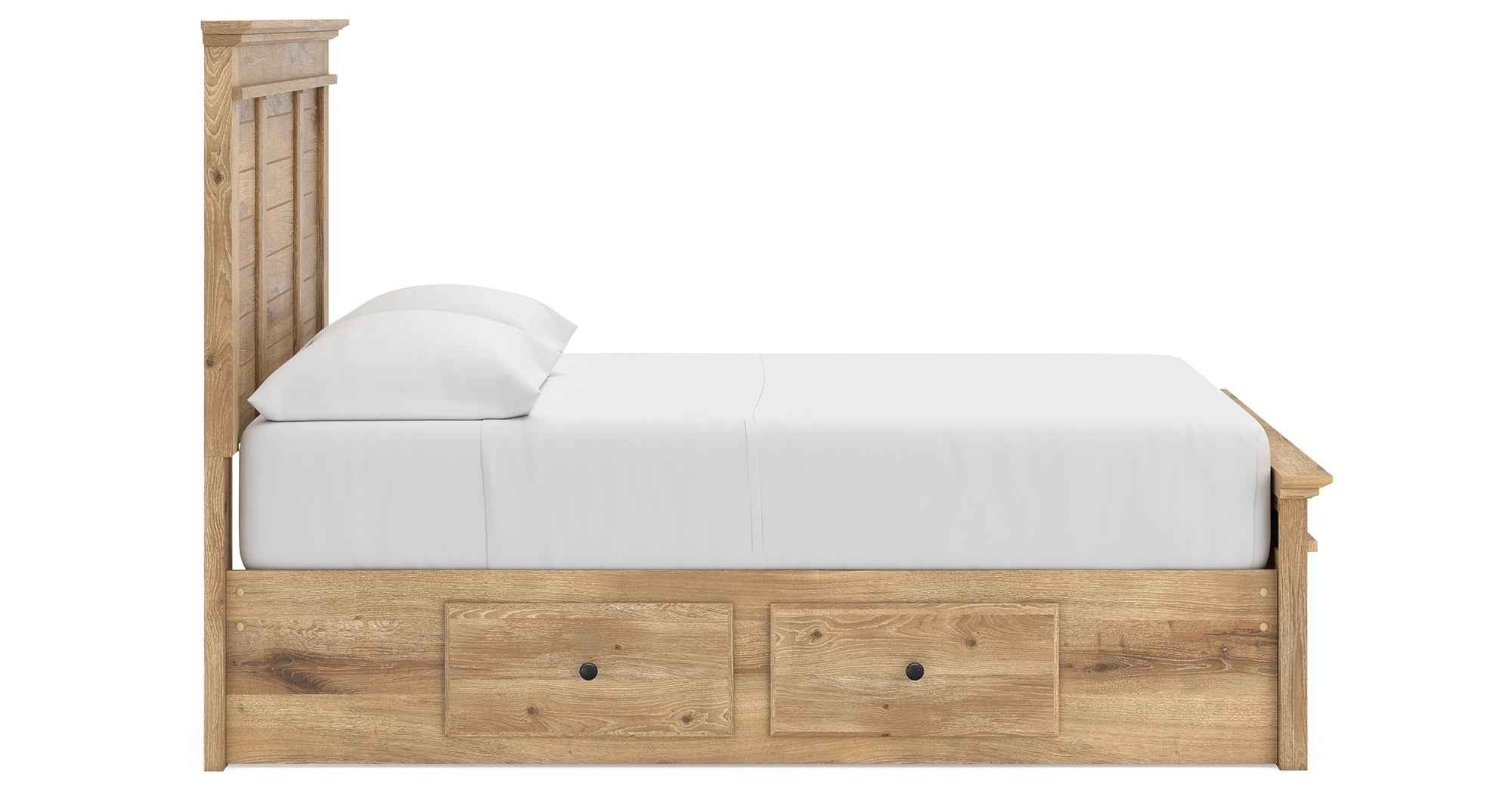 Makidern Tan Full Panel Storage Bed - Image 9