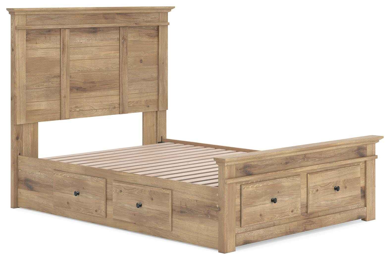 Makidern Tan Full Panel Storage Bed - Image 11