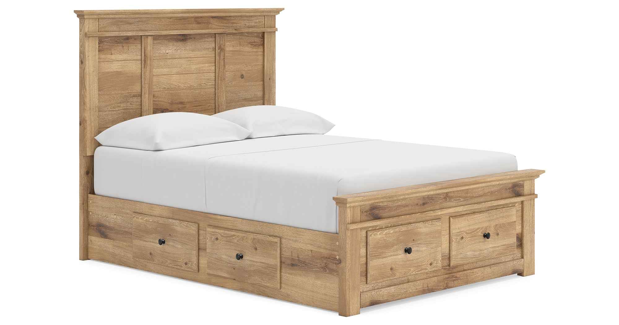 Makidern Tan Full Panel Storage Bed - Image 3