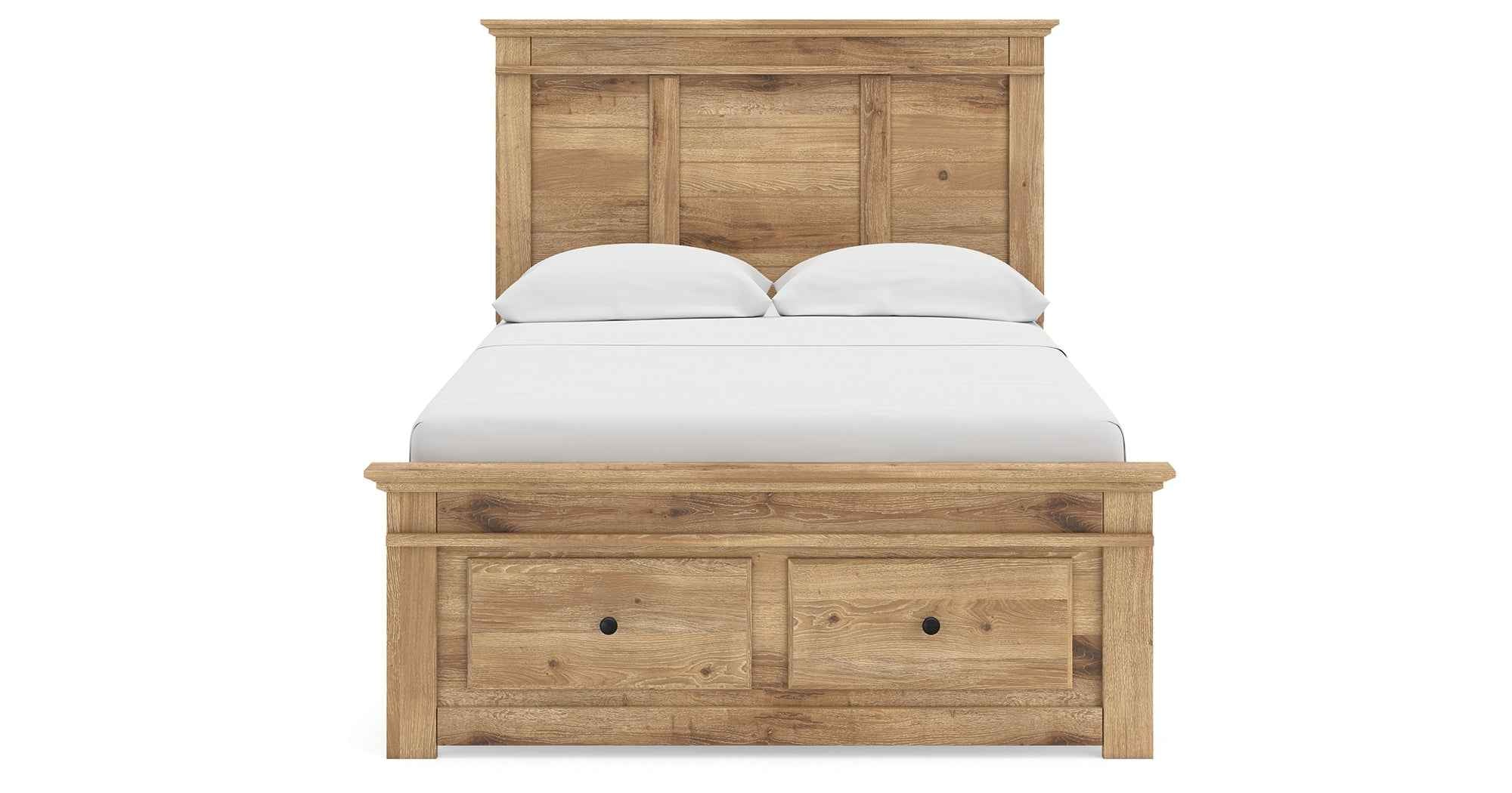 Makidern Tan Full Panel Storage Bed - Image 6