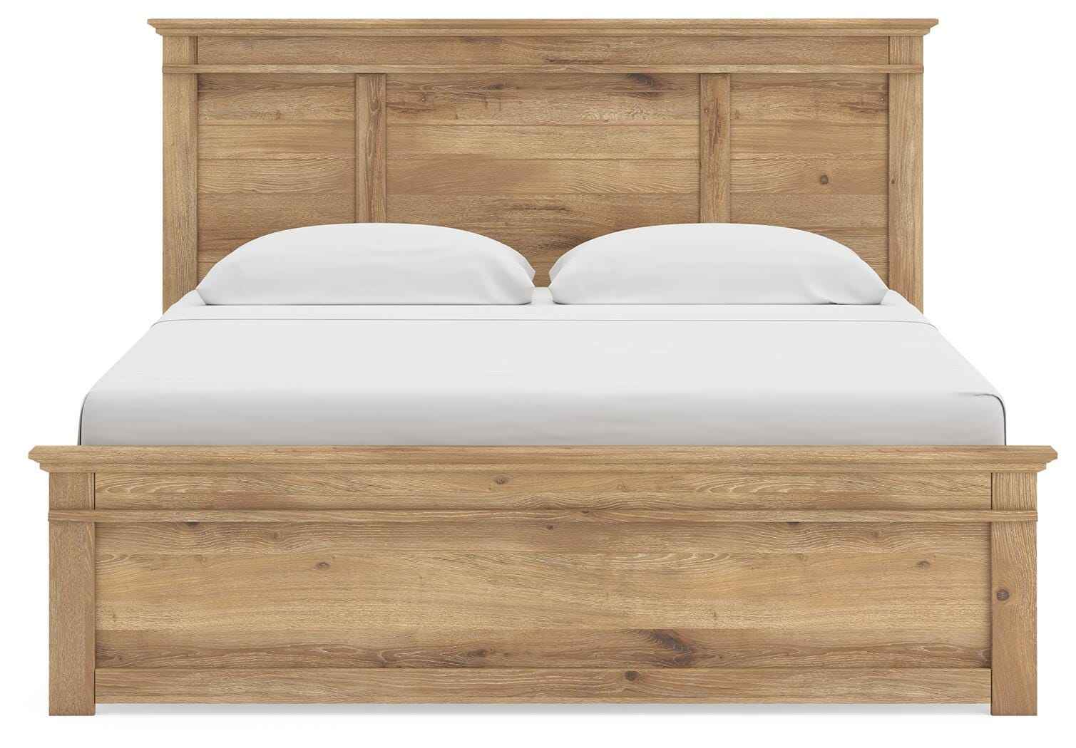Makidern Tan King Panel Bed - Image 13