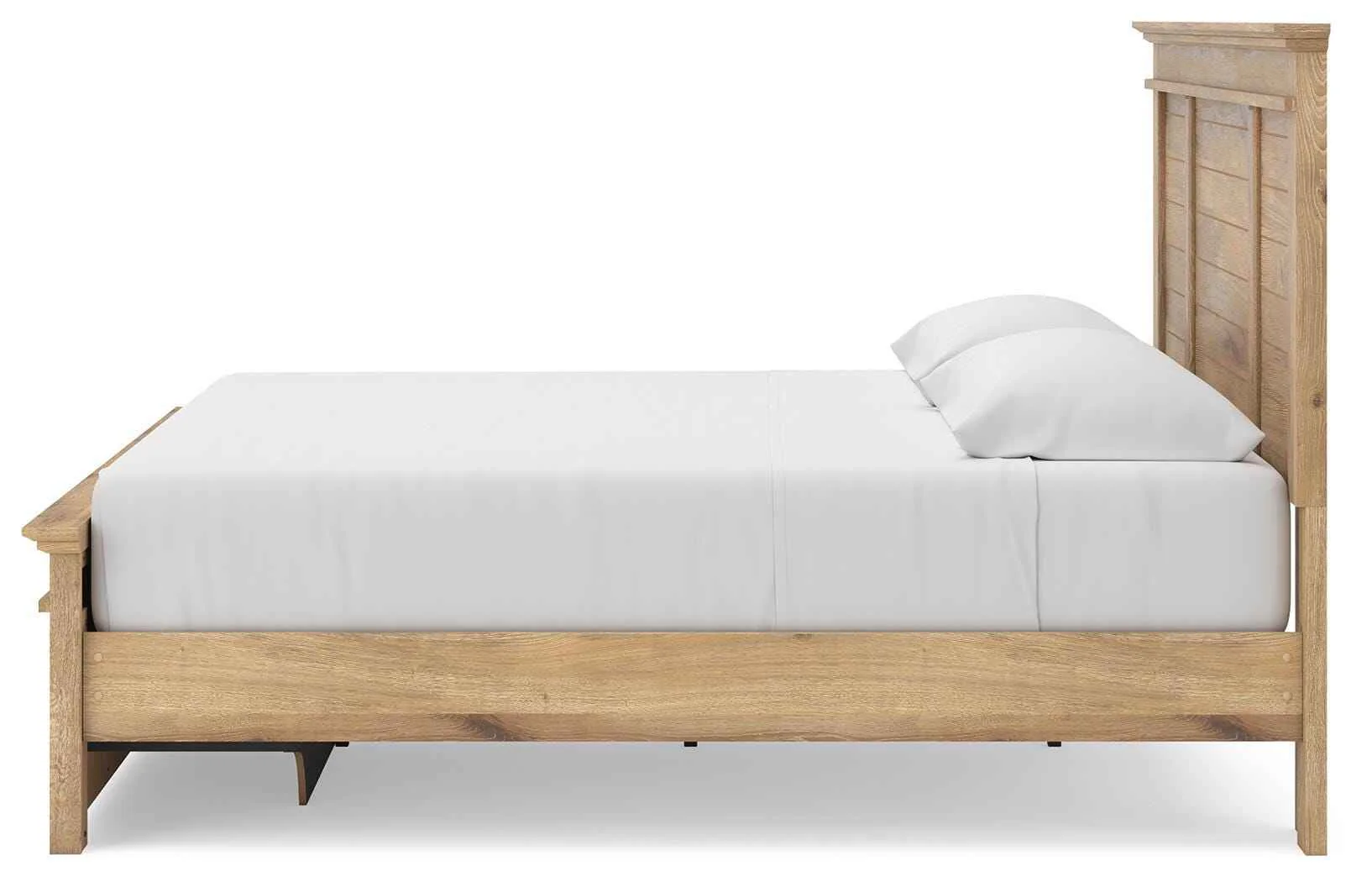 Makidern Tan King Panel Storage Bed - Image 15