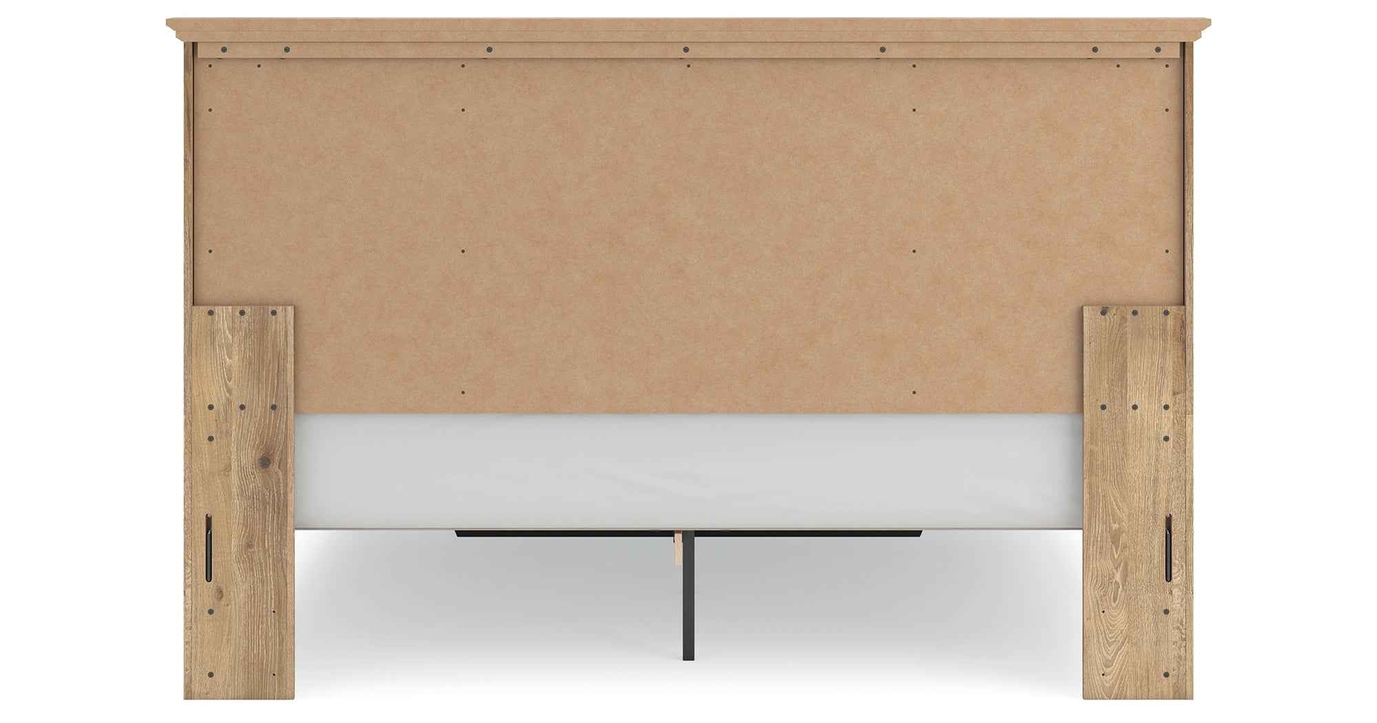 Makidern Tan King Panel Storage Bed - Image 7