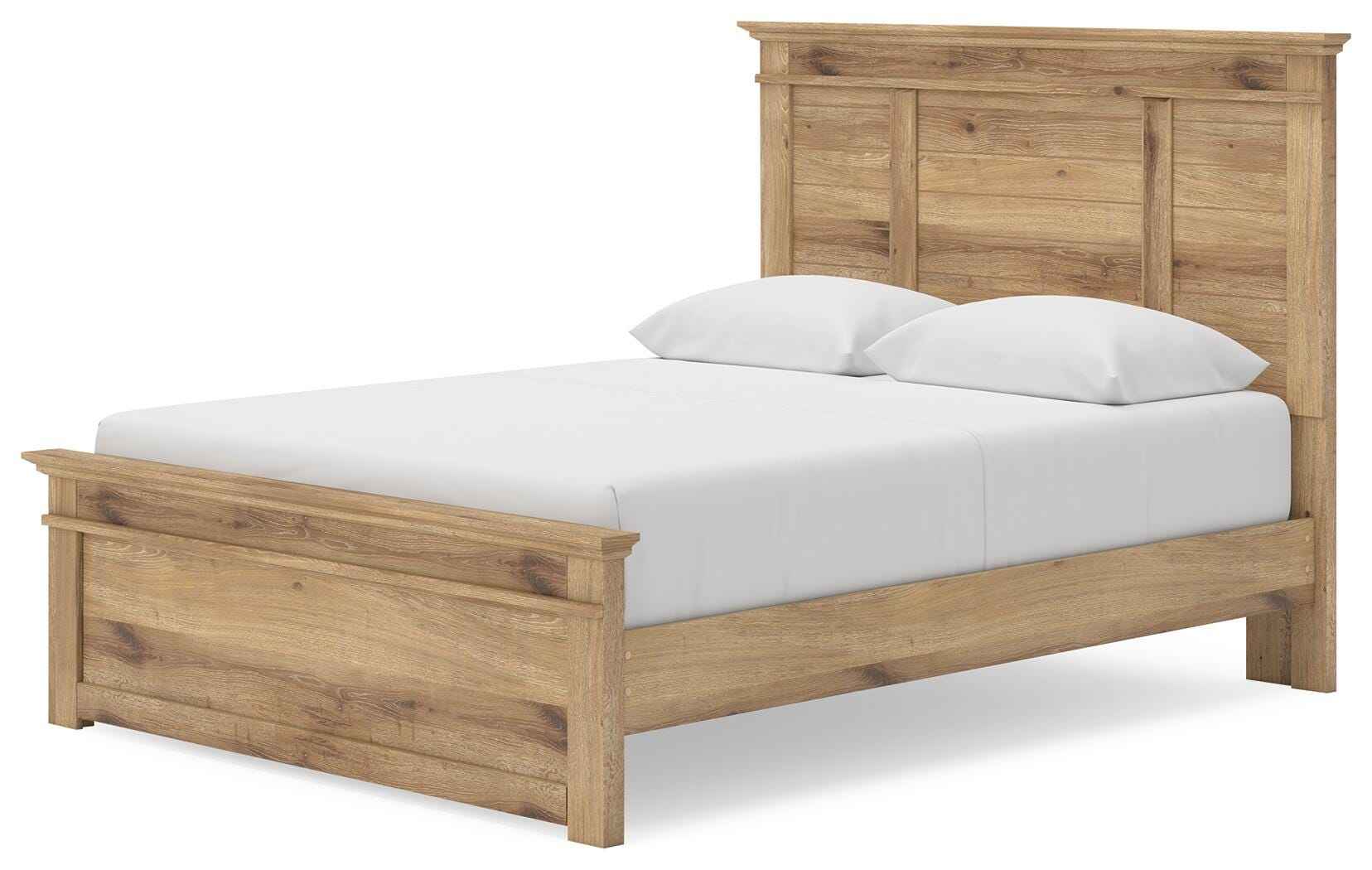 Makidern Tan Queen Panel Storage Bed - Image 14