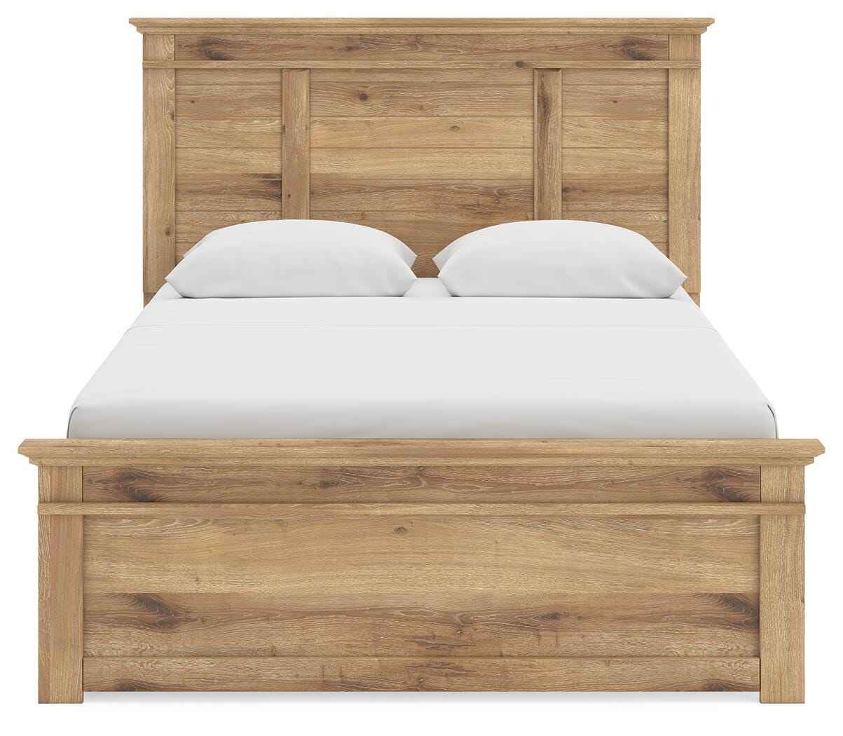 Makidern Tan Queen Panel Storage Bed - Image 15
