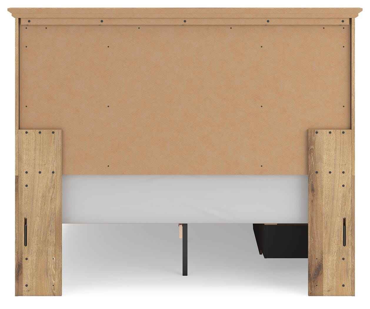 Makidern Tan Queen Panel Storage Bed - Image 16