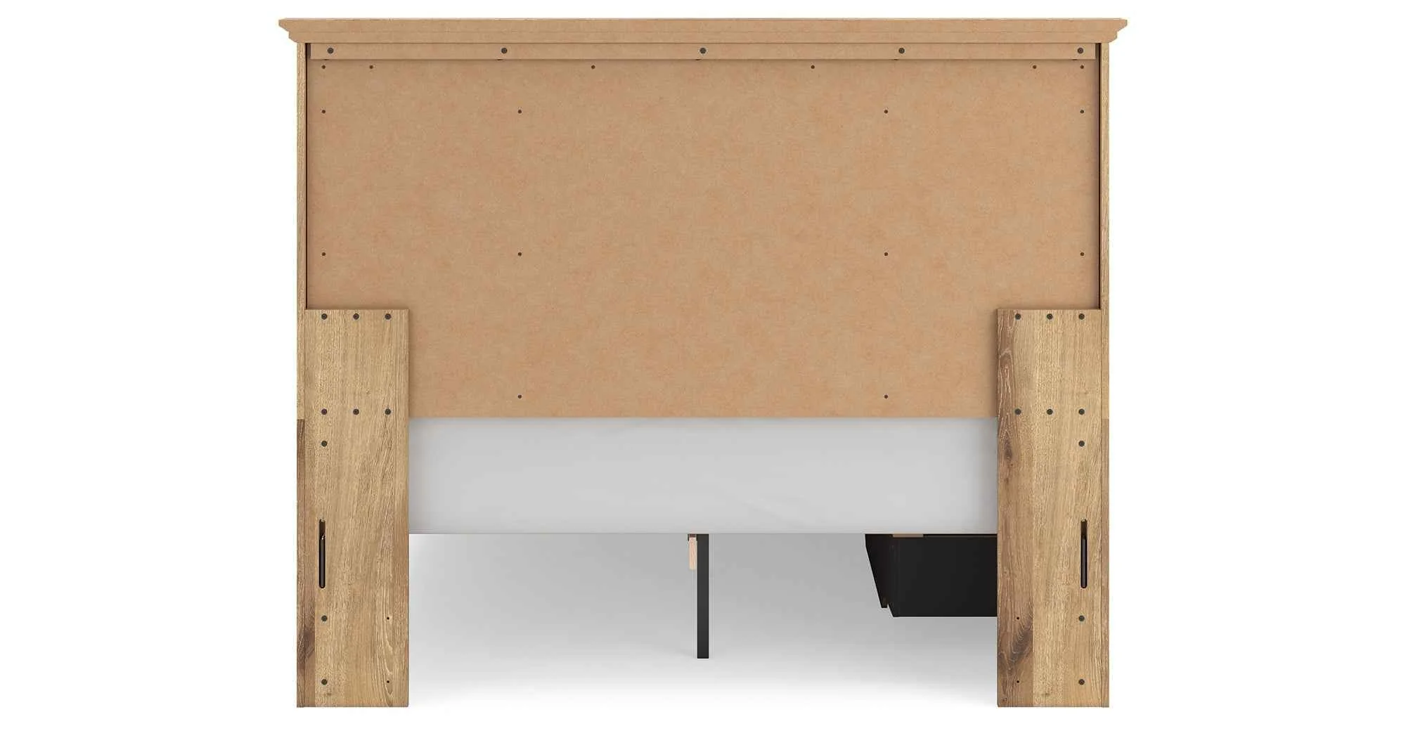 Makidern Tan Queen Panel Storage Bed - Image 7
