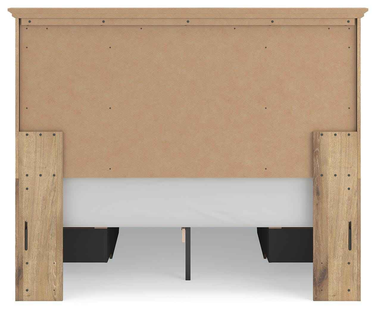 Makidern Tan Queen Panel Storage Bed - Image 18