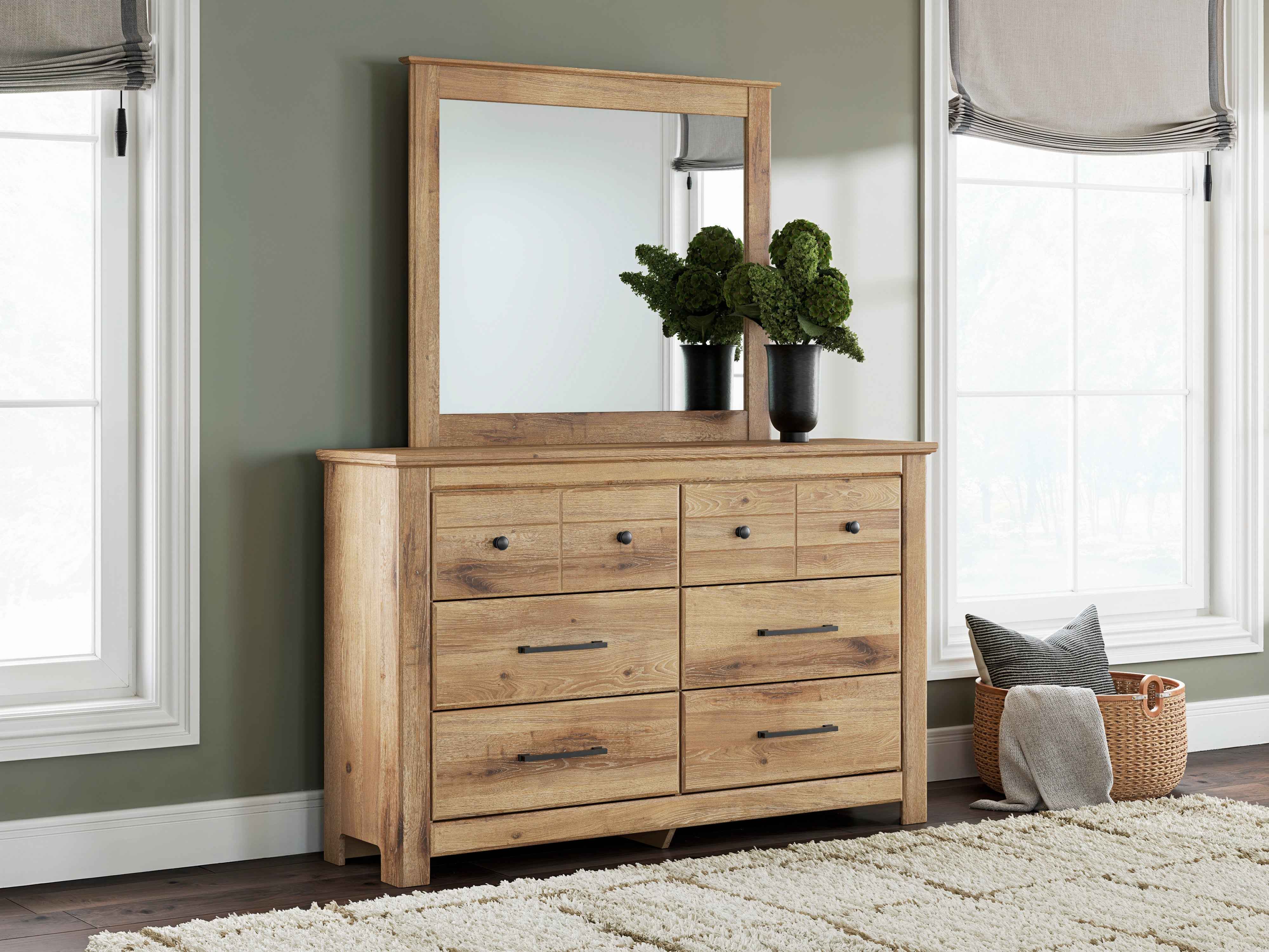 Makidern Tan Storage Youth Panel Bedroom Set with 6 Drawers - Image 12