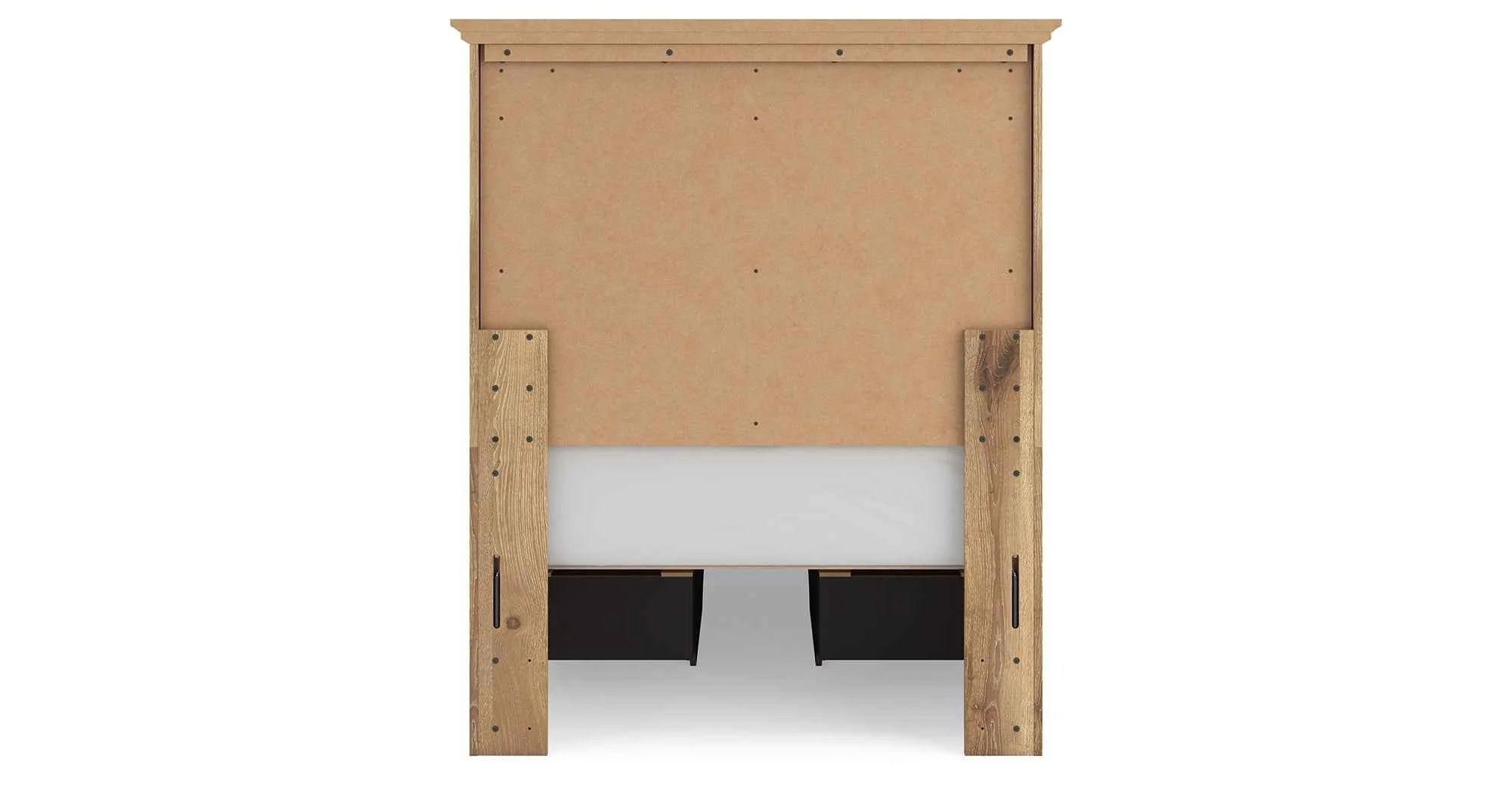 Makidern Tan Twin Panel Storage Bed - Image 15