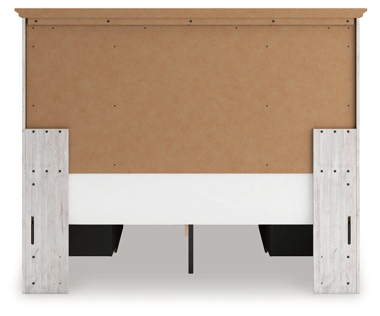 Makidern Whitewash Queen Panel Storage Bed - Image 5