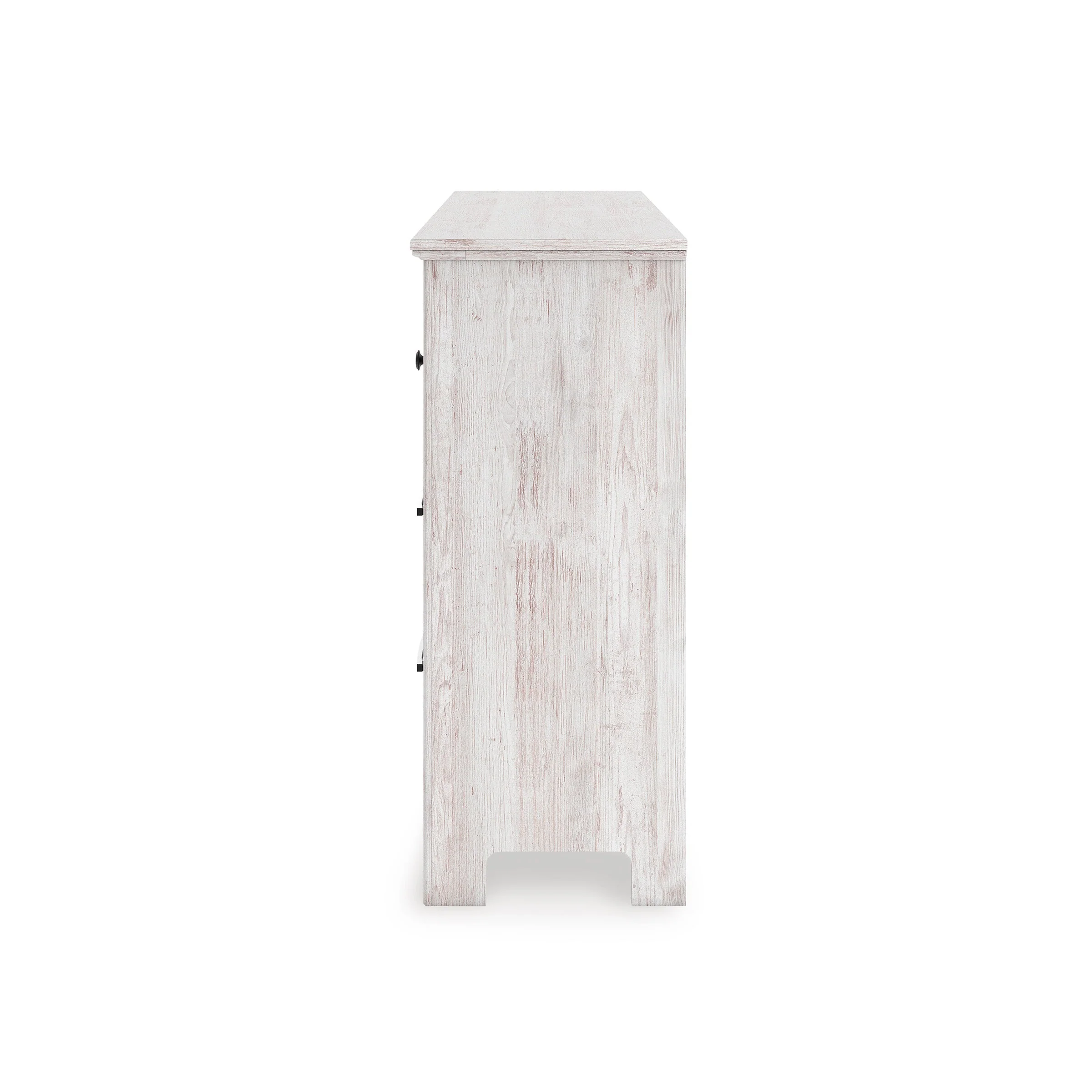 Makidern Whitewash Storage Panel Bedroom Set with 4 Drawers - Image 13