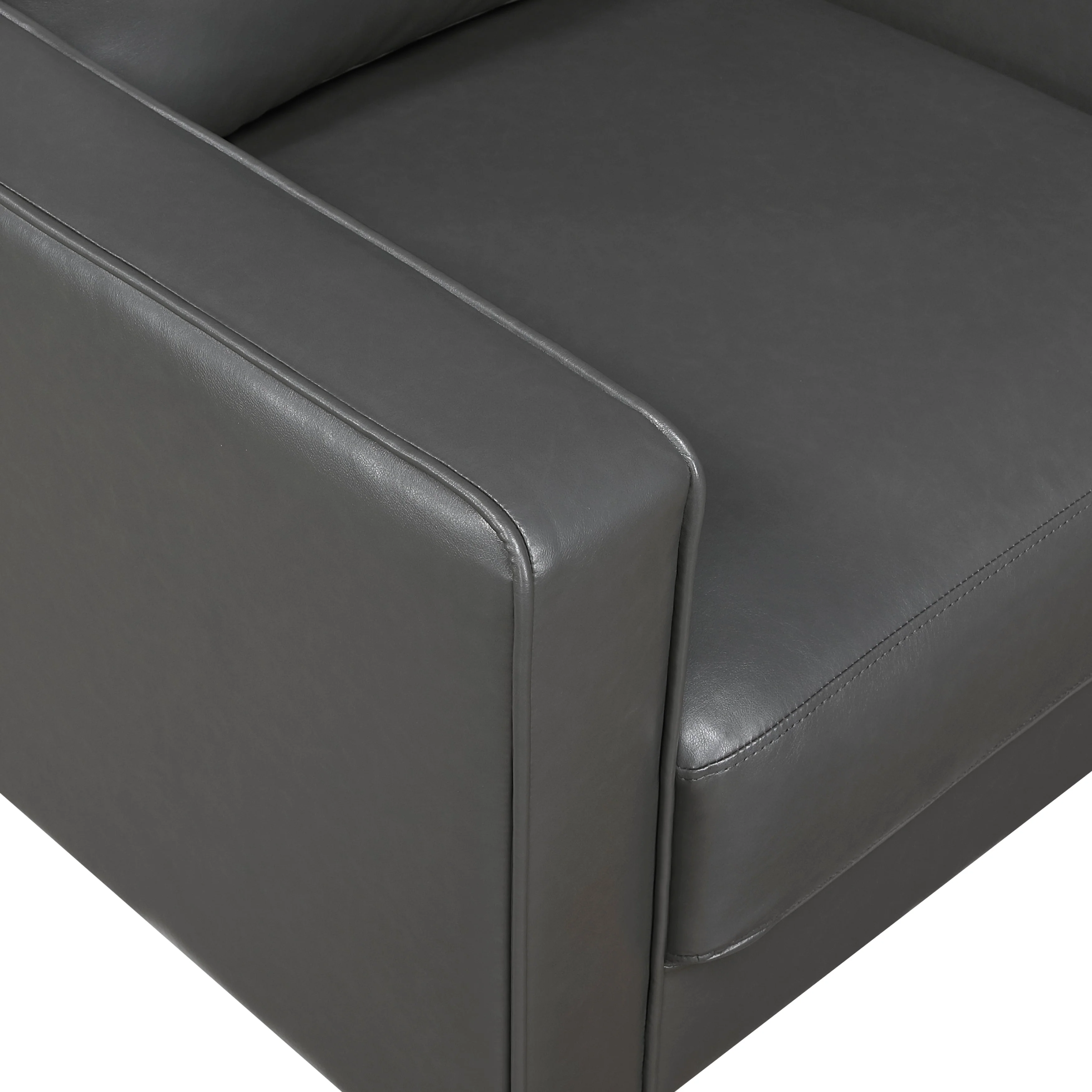 Malcolm Dark Gray Loveseat - Image 6