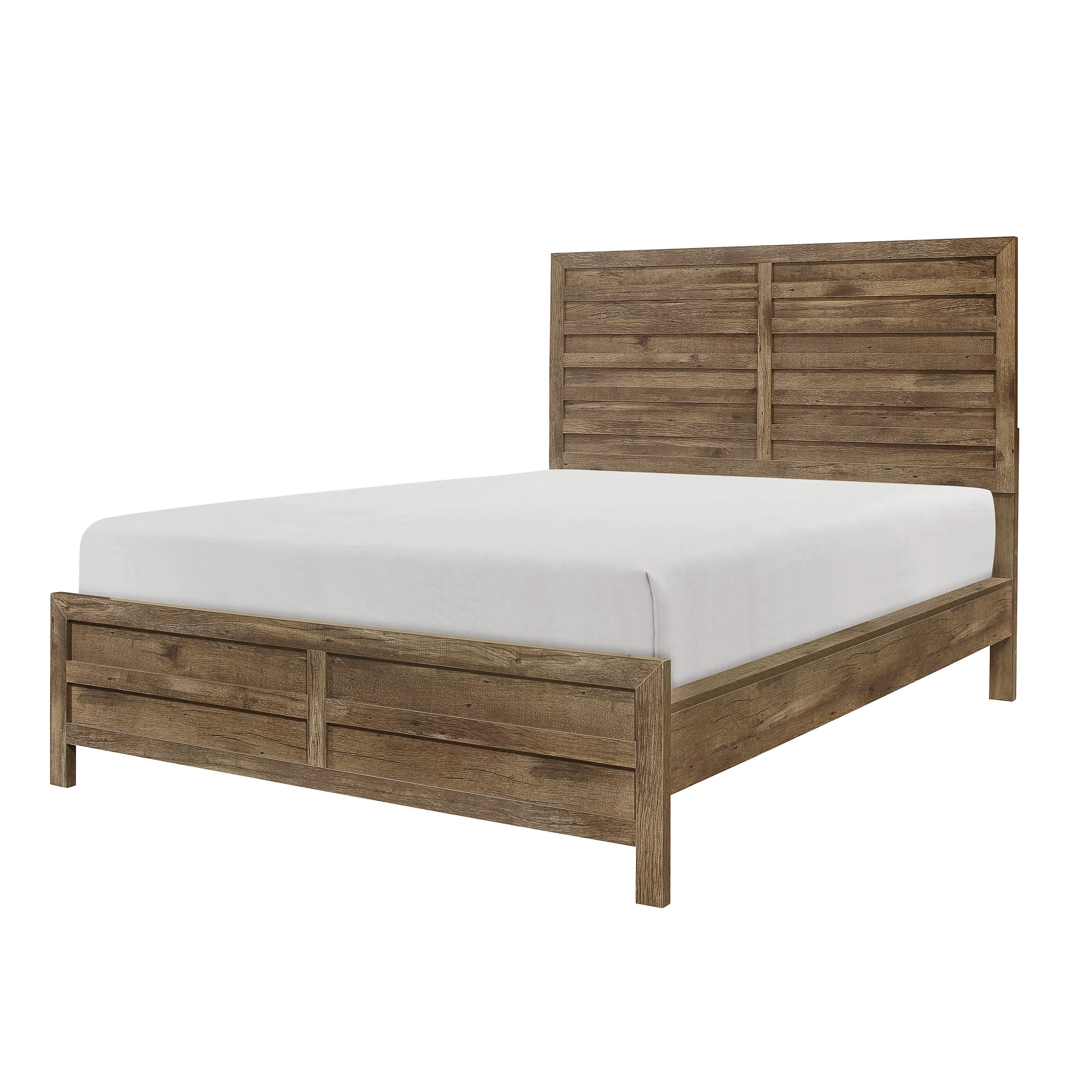 Mandan Weathered Pine Panel Bedroom Set - Image 2