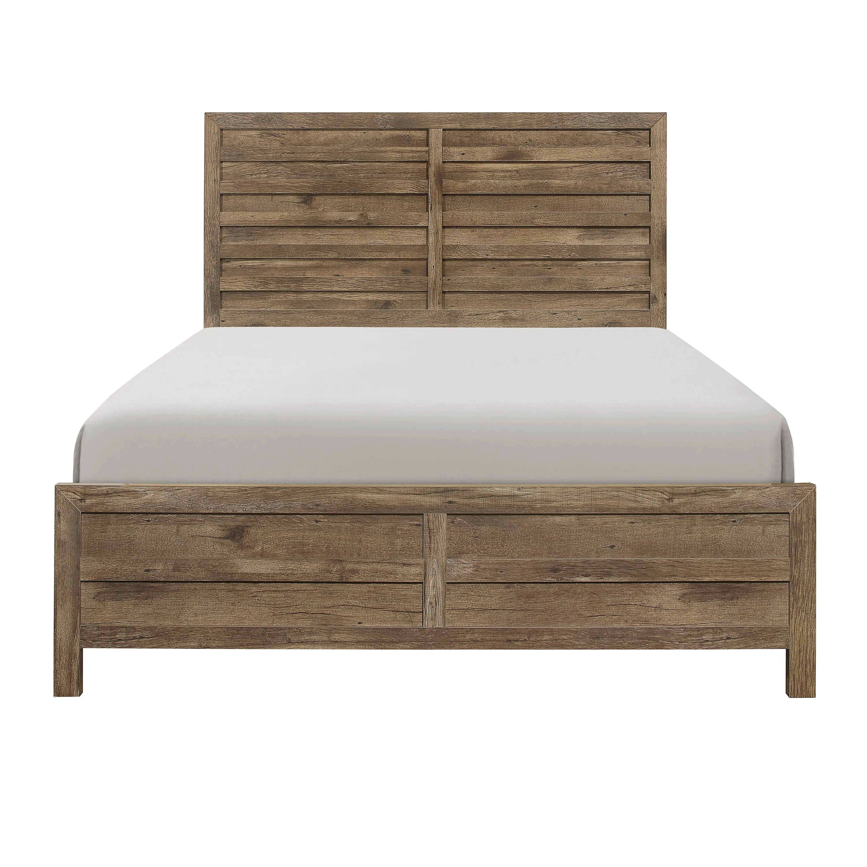 Mandan Weathered Pine Panel Bedroom Set - Image 3