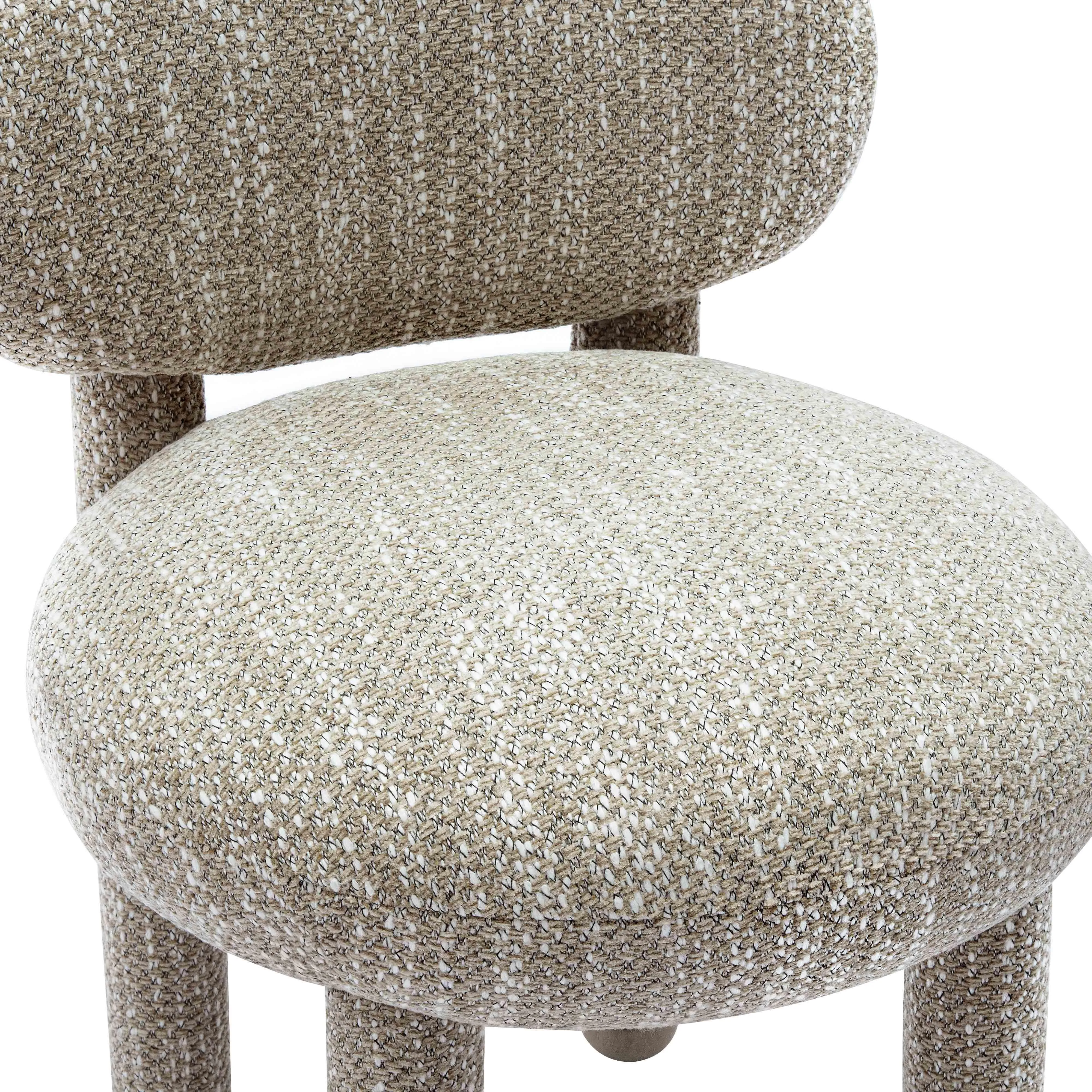 Manu Nubby Performance Fabric Side Chair - Image 13