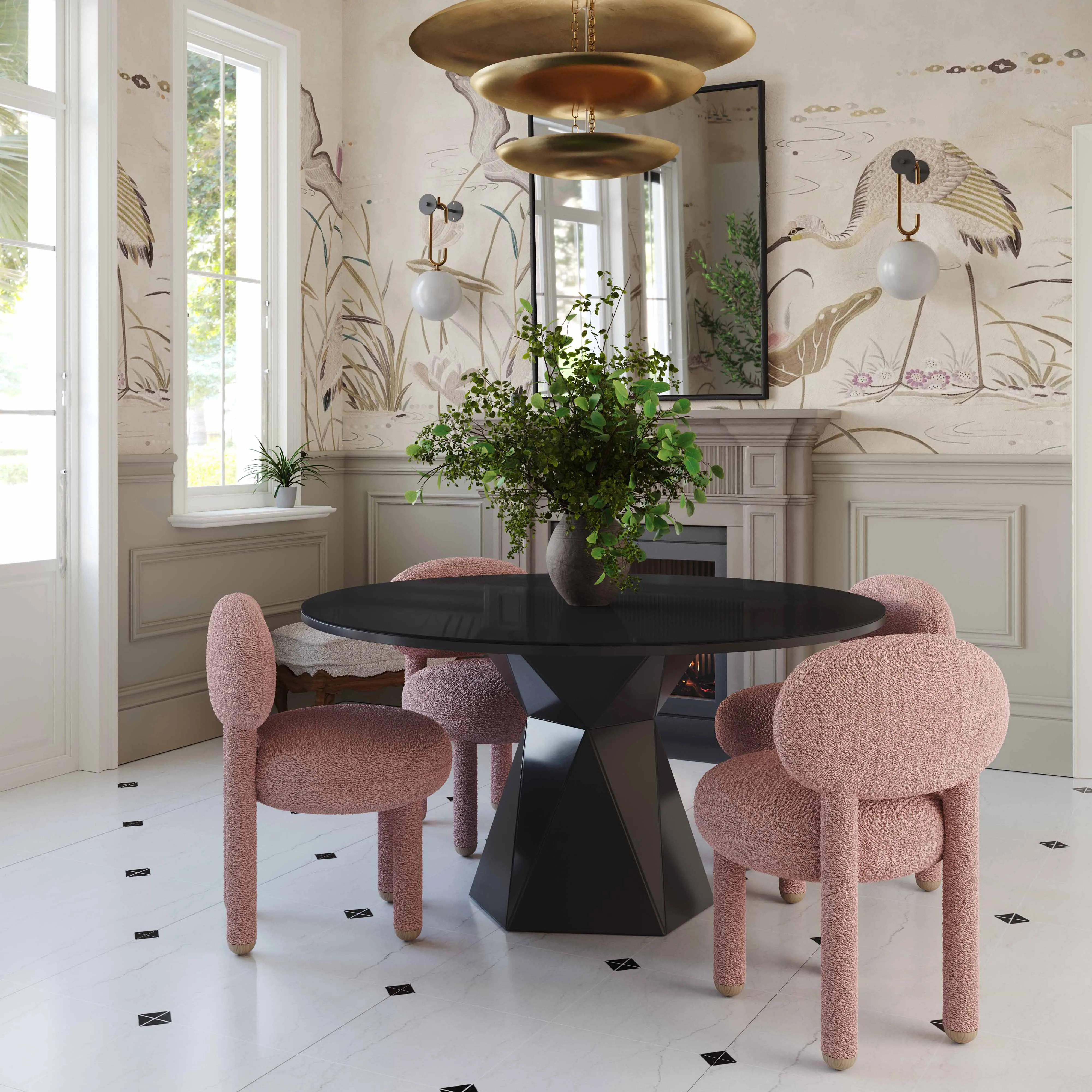 Manu Nubby Performance Fabric Side Chair - Image 26