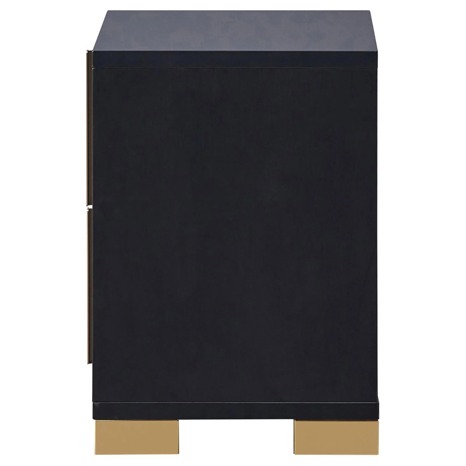 Marceline Black 2-drawer Nightstand - Image 5