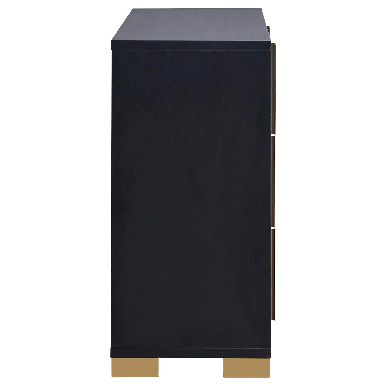 Marceline Black 5-Piece Queen Bedroom Set with LED Headboard - Image 9