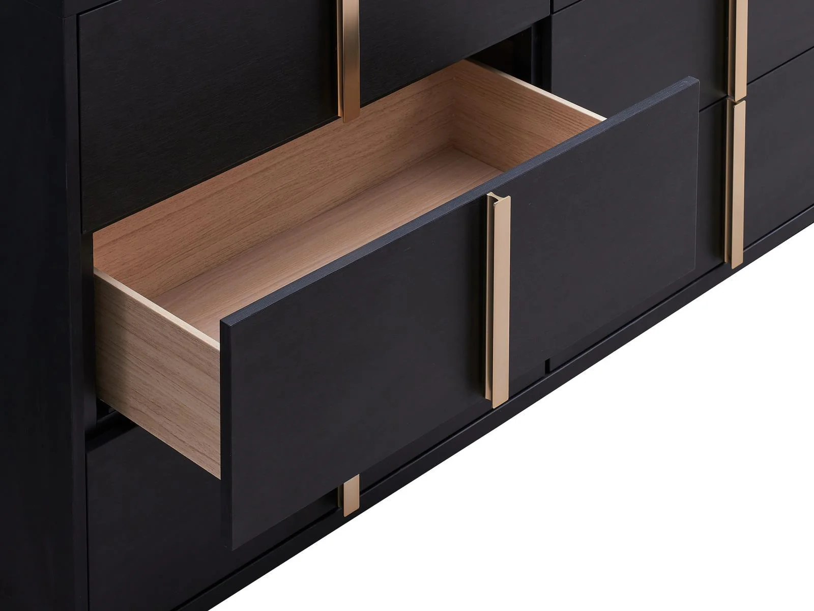 Marceline Black 6-drawer Dresser - Image 10