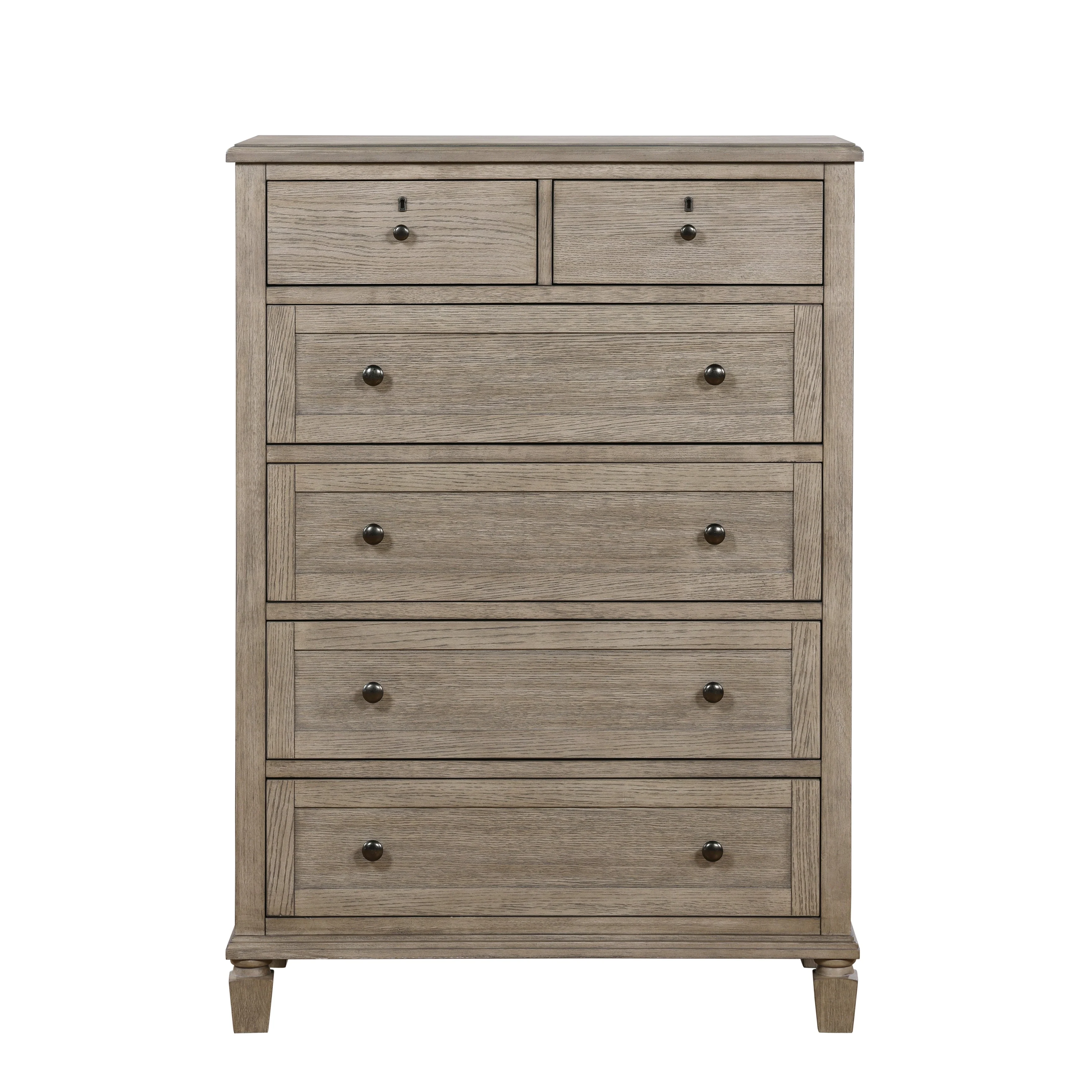Marceline Gray Oak Canopy Platform Bedroom Set - Image 17