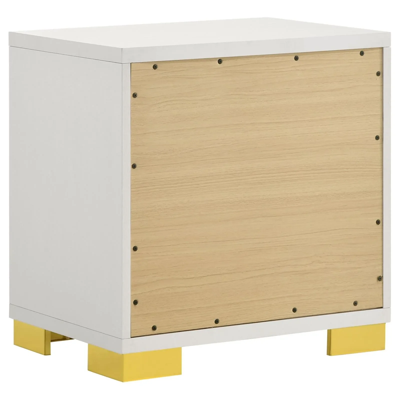 Marceline White 5-Piece Queen Bedroom Set with LED Headboard - Image 7