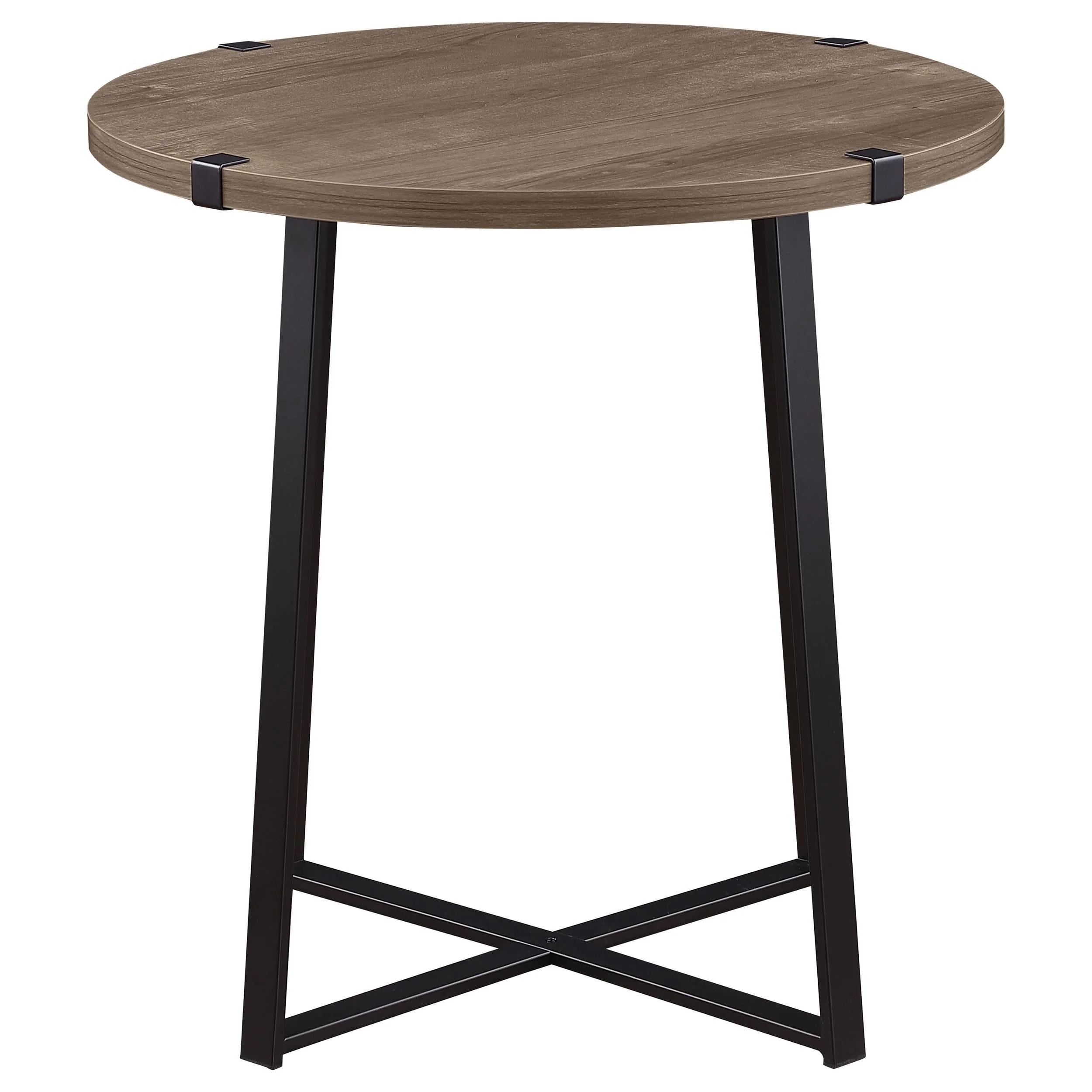 Marcus Light Brown 3-Piece Round Coffee and End Table Set - Image 6