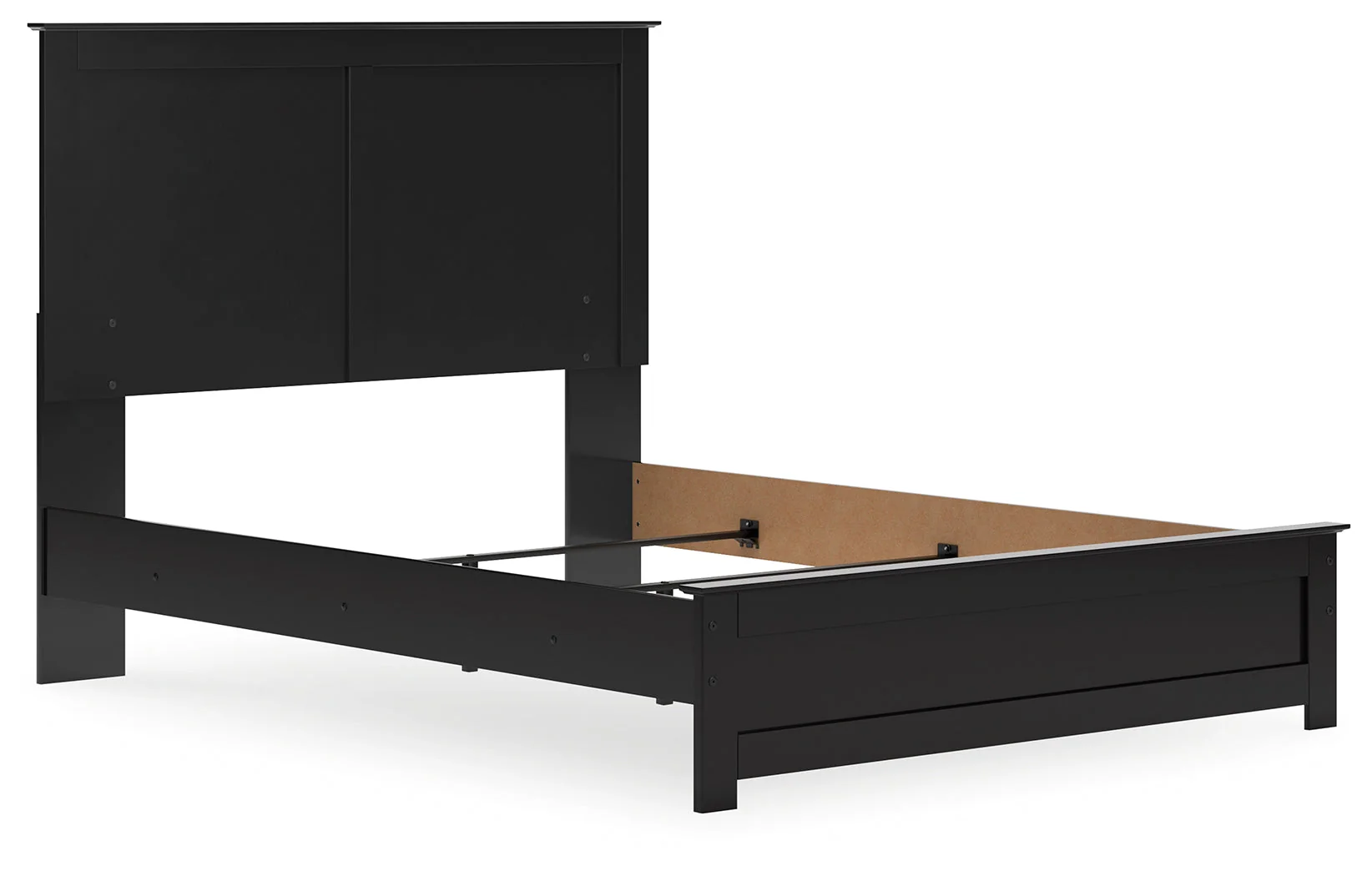 Maribel Black Queen Panel Bed - Image 4