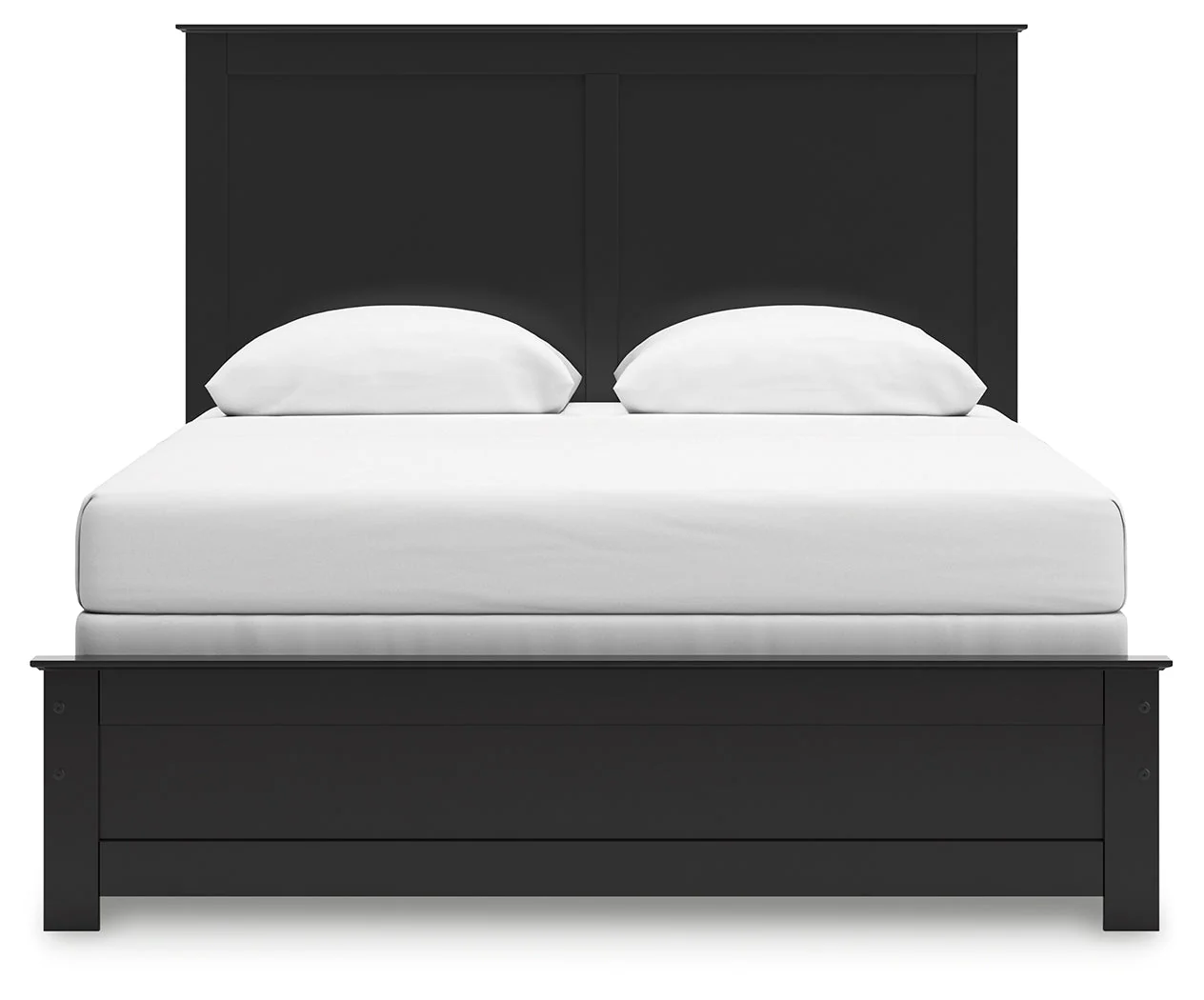 Maribel Black Queen Panel Bed - Image 6