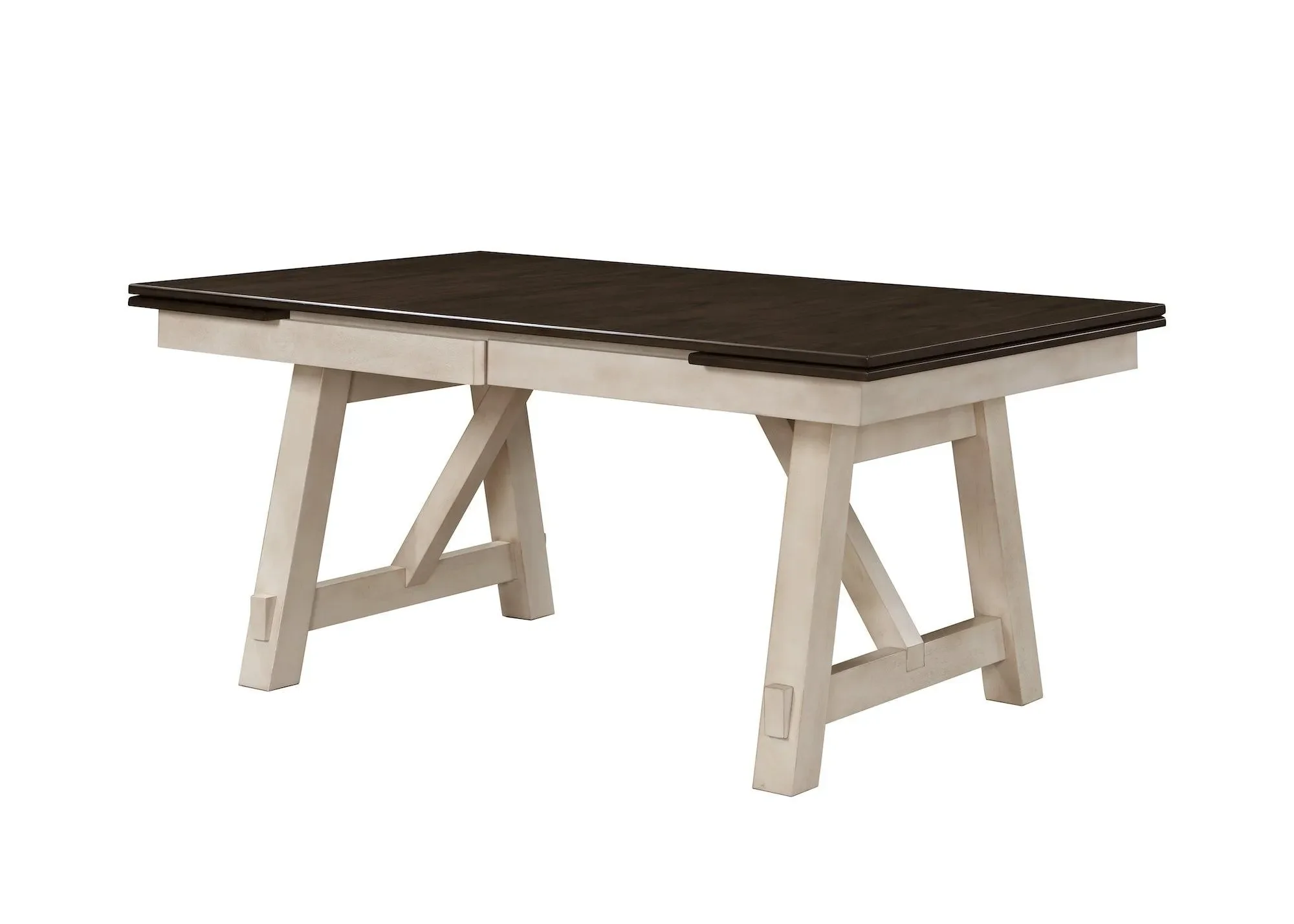 Maribelle Chalk and Gray Dining Table - Image 4
