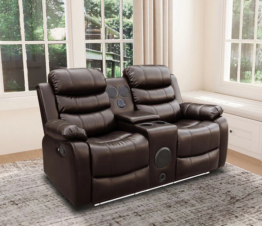 Marisol Brown Reclining Living Room Set - Image 3