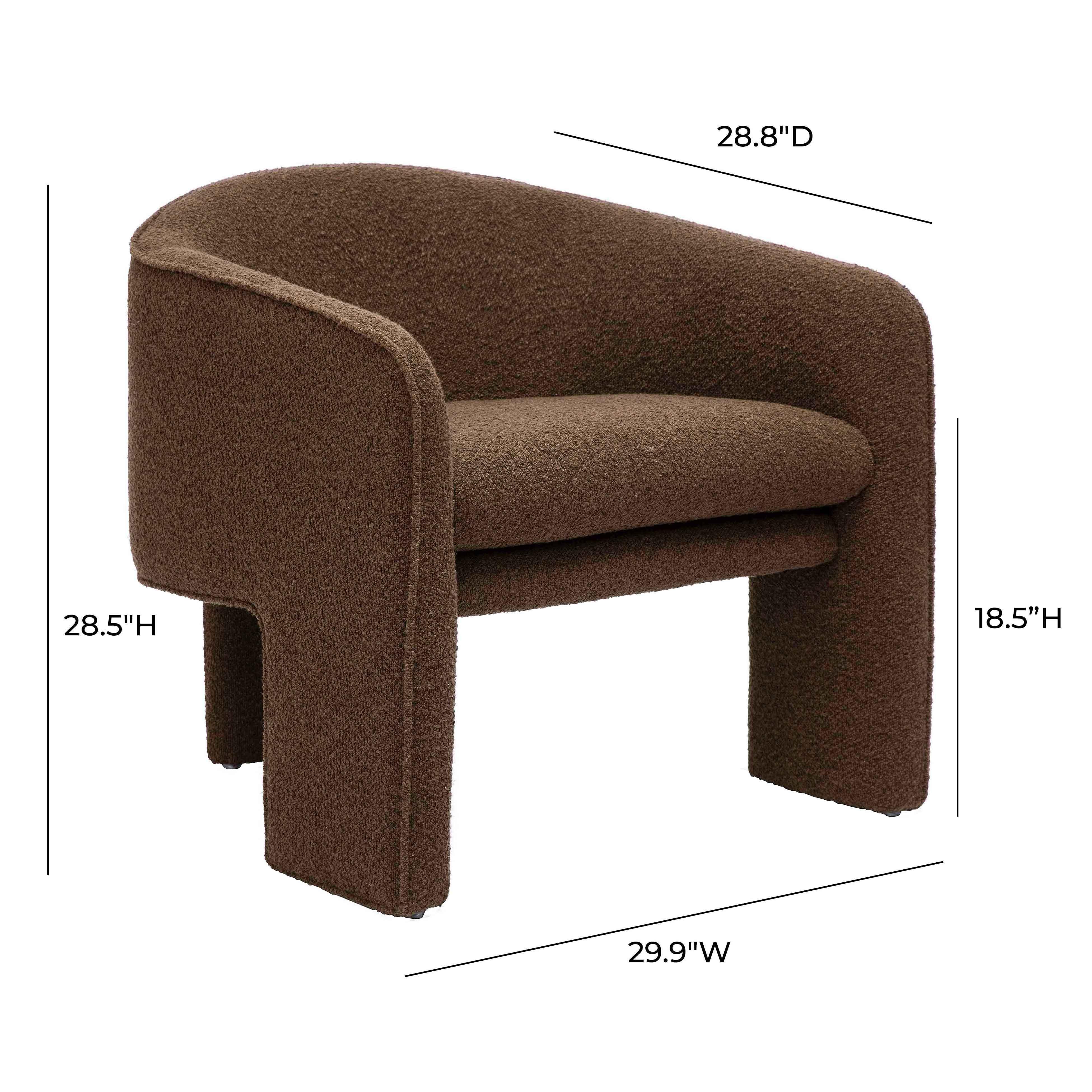 Marla Boucle Accent Chair - Image 6