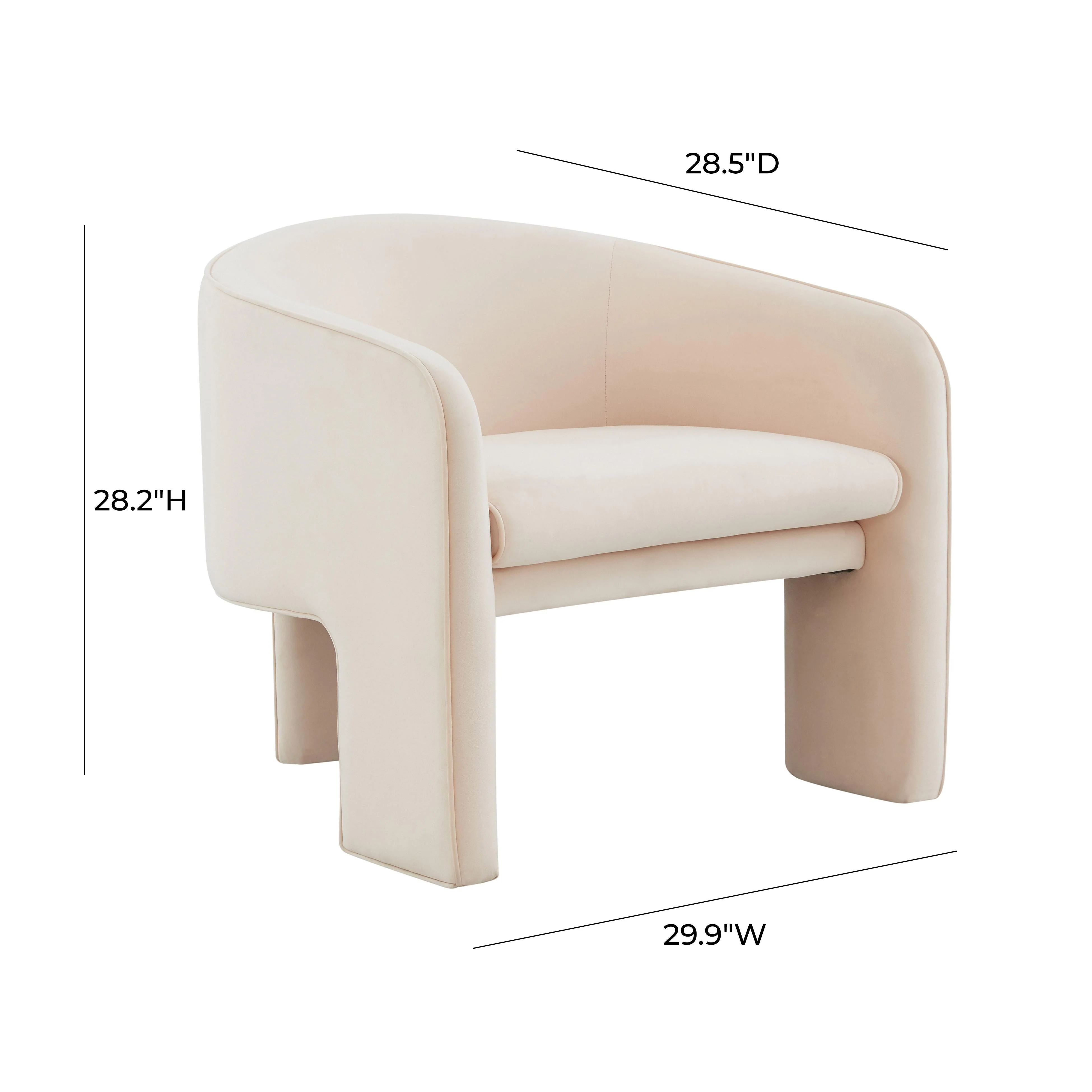 Marla Velvet Accent Chair - Image 18