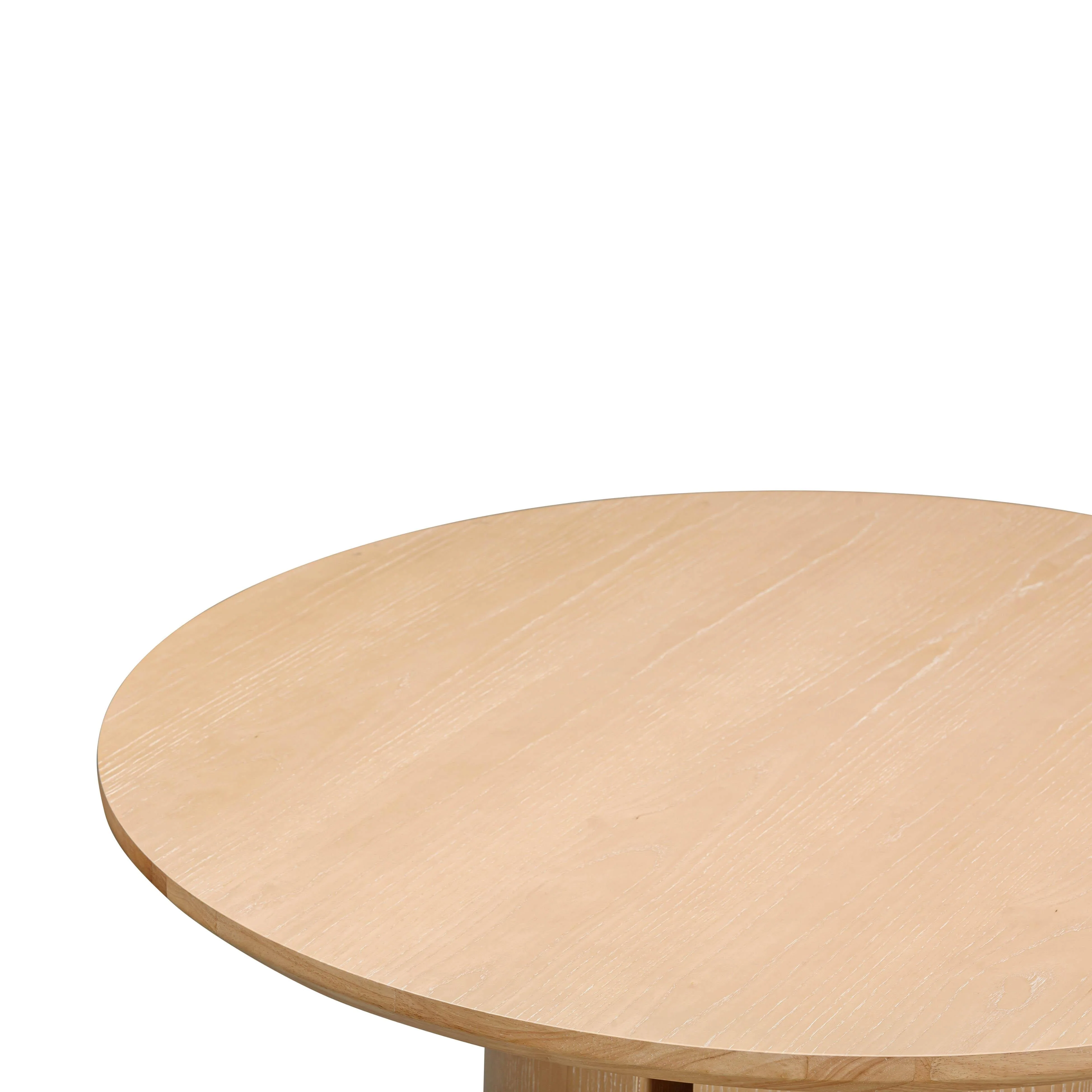 Marlow Wood 48" Round Dining Table - Image 4