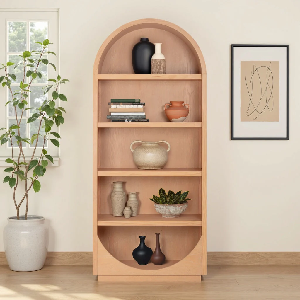 Marlow Wood Bookcase - Image 2