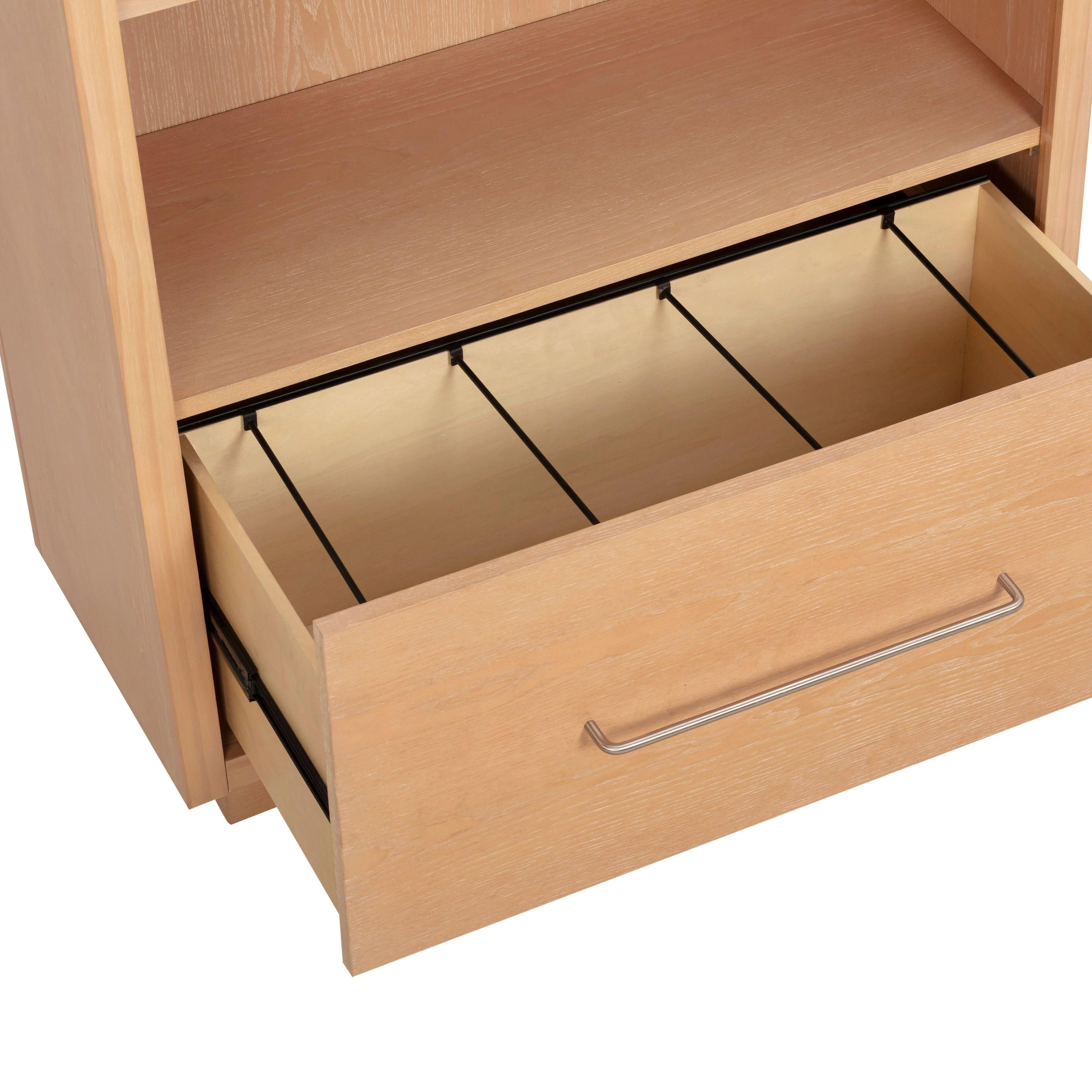 Marlow Wood Bookcase with File Drawer - Image 8