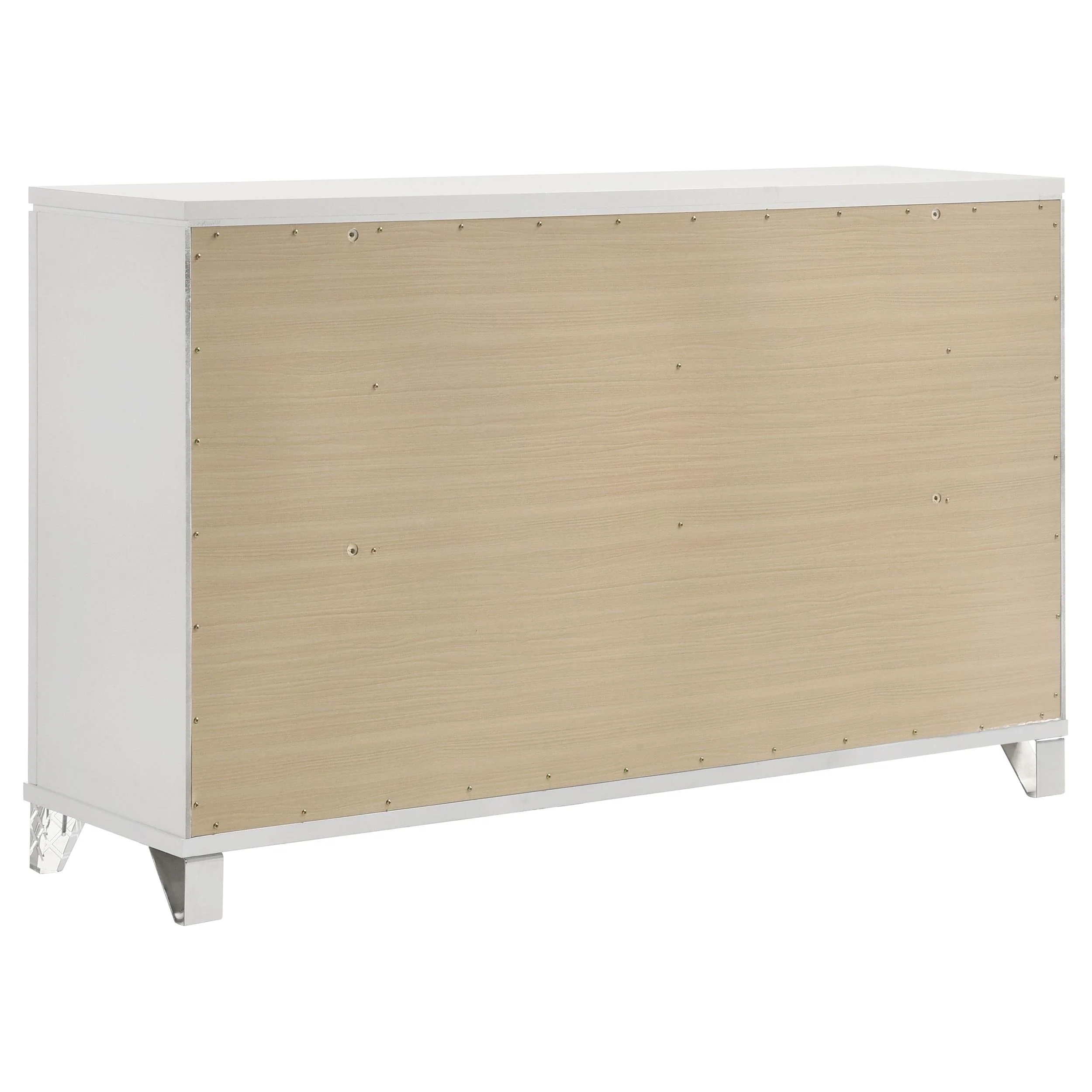 Marmore White 5-Piece Queen Bedroom Set - Image 8