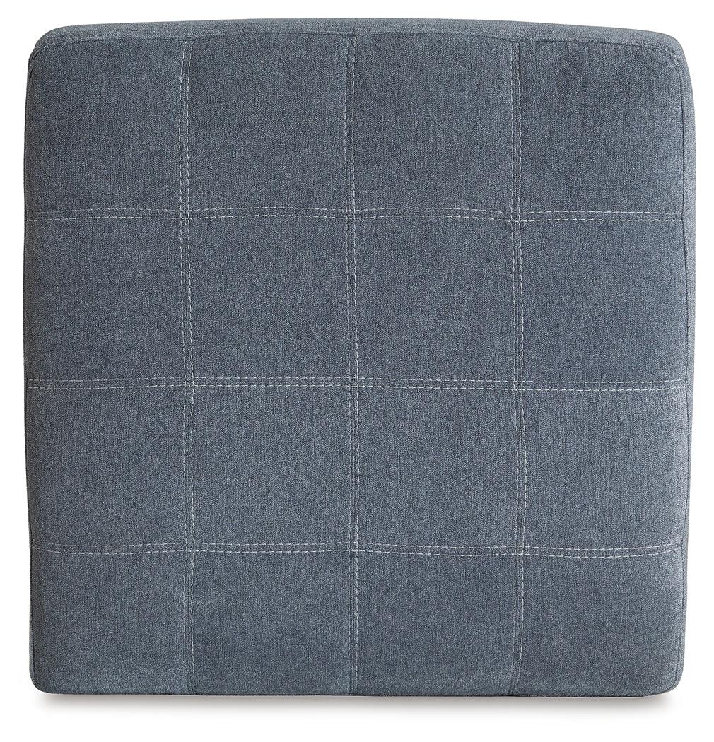 Marrelton Denim Oversized Accent Ottoman - Image 4