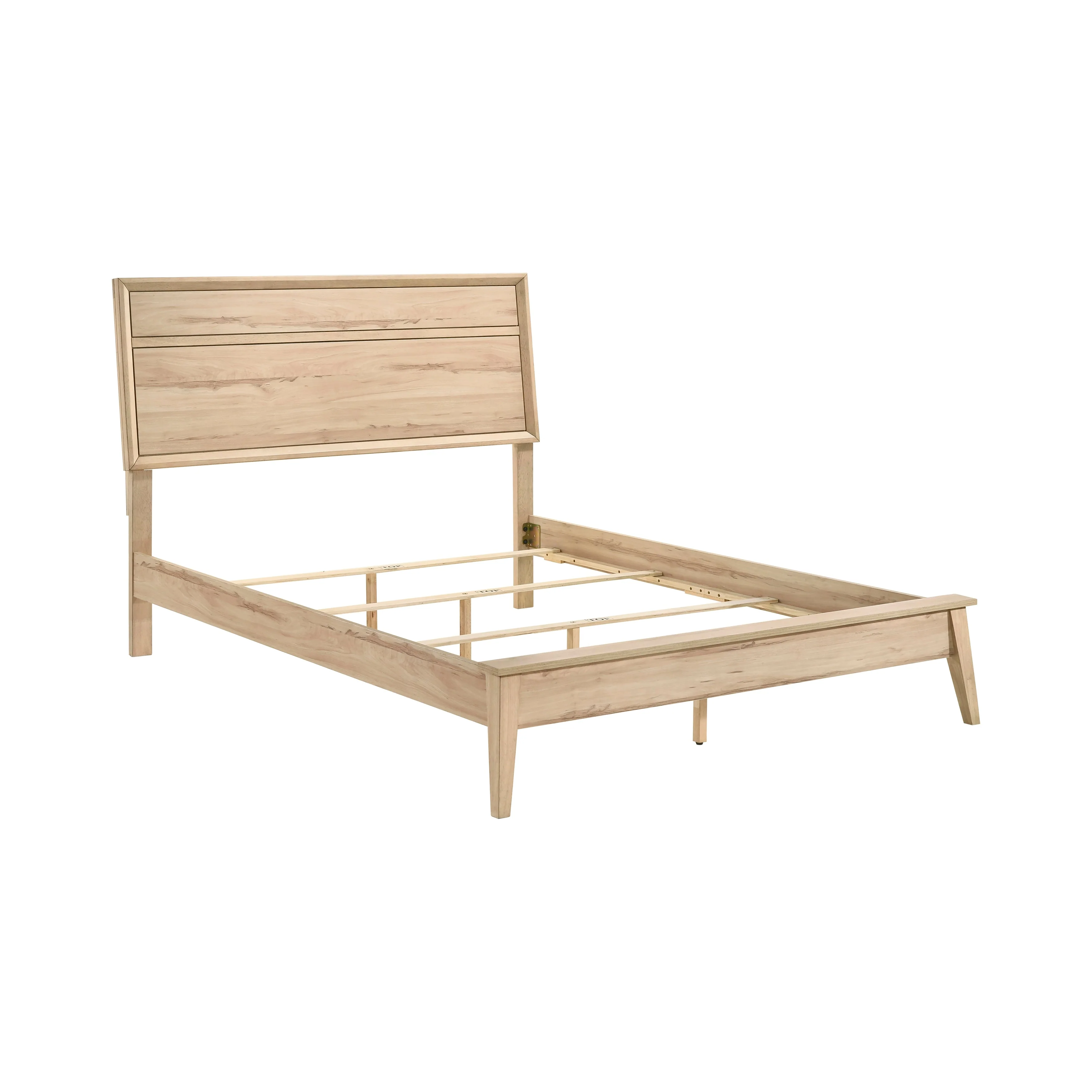 Marrin Natural Oak Panel Bedroom Set - Image 4