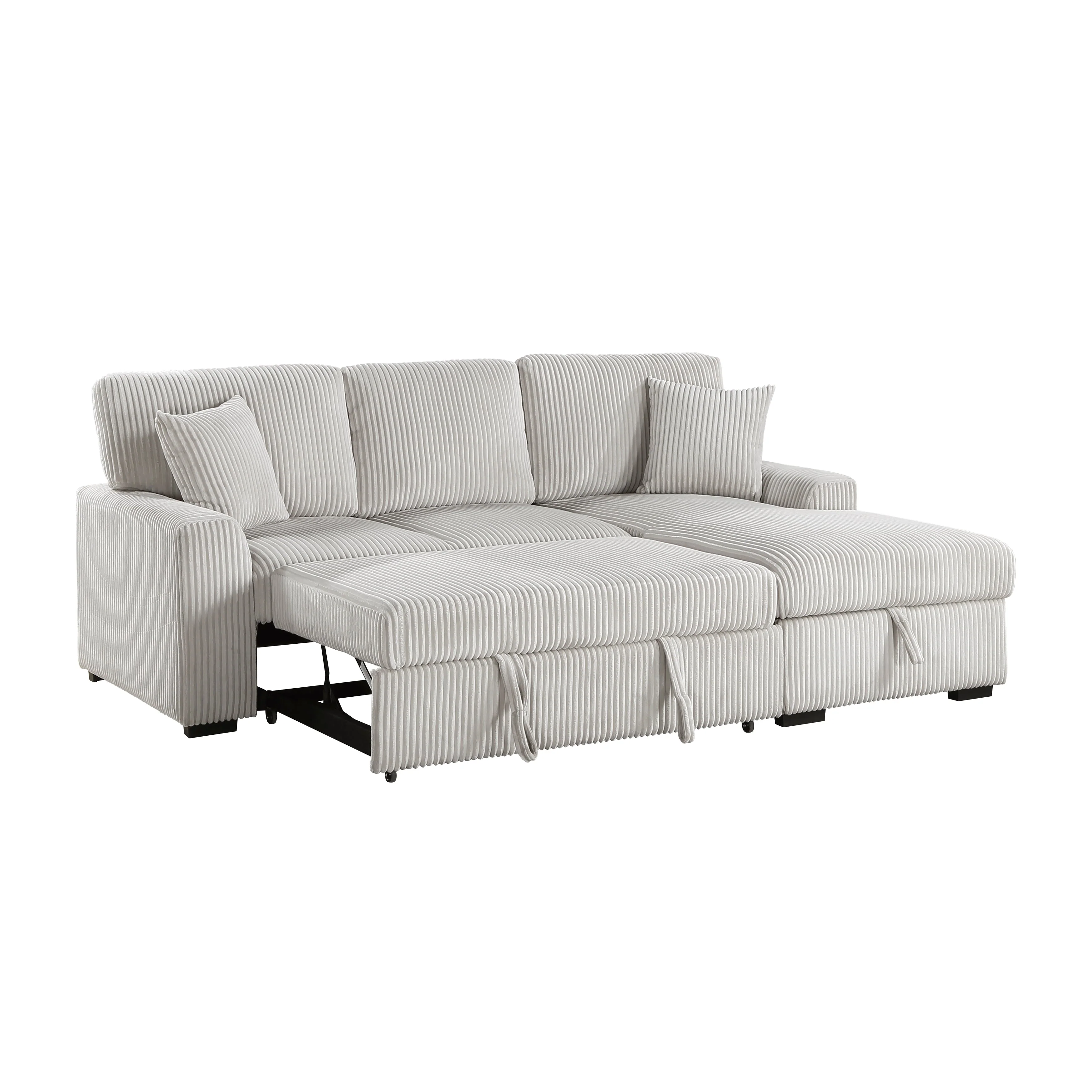 Marsh Gray 2-Piece Sectional with Right Chaise - Image 10