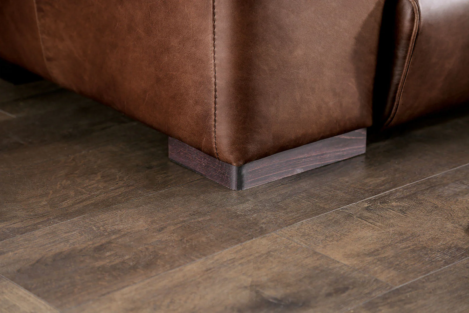 Marsicano Cognac Real Italian Leather Sofa & Loveseat - Image 4