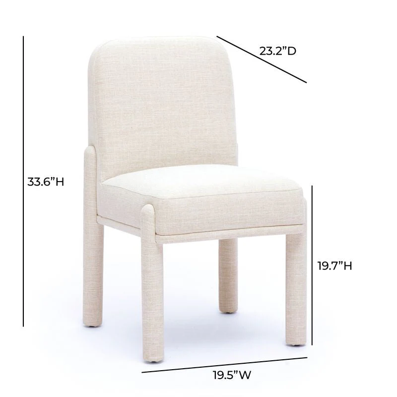 Martina Performance Fabric Dining Chair - Image 6
