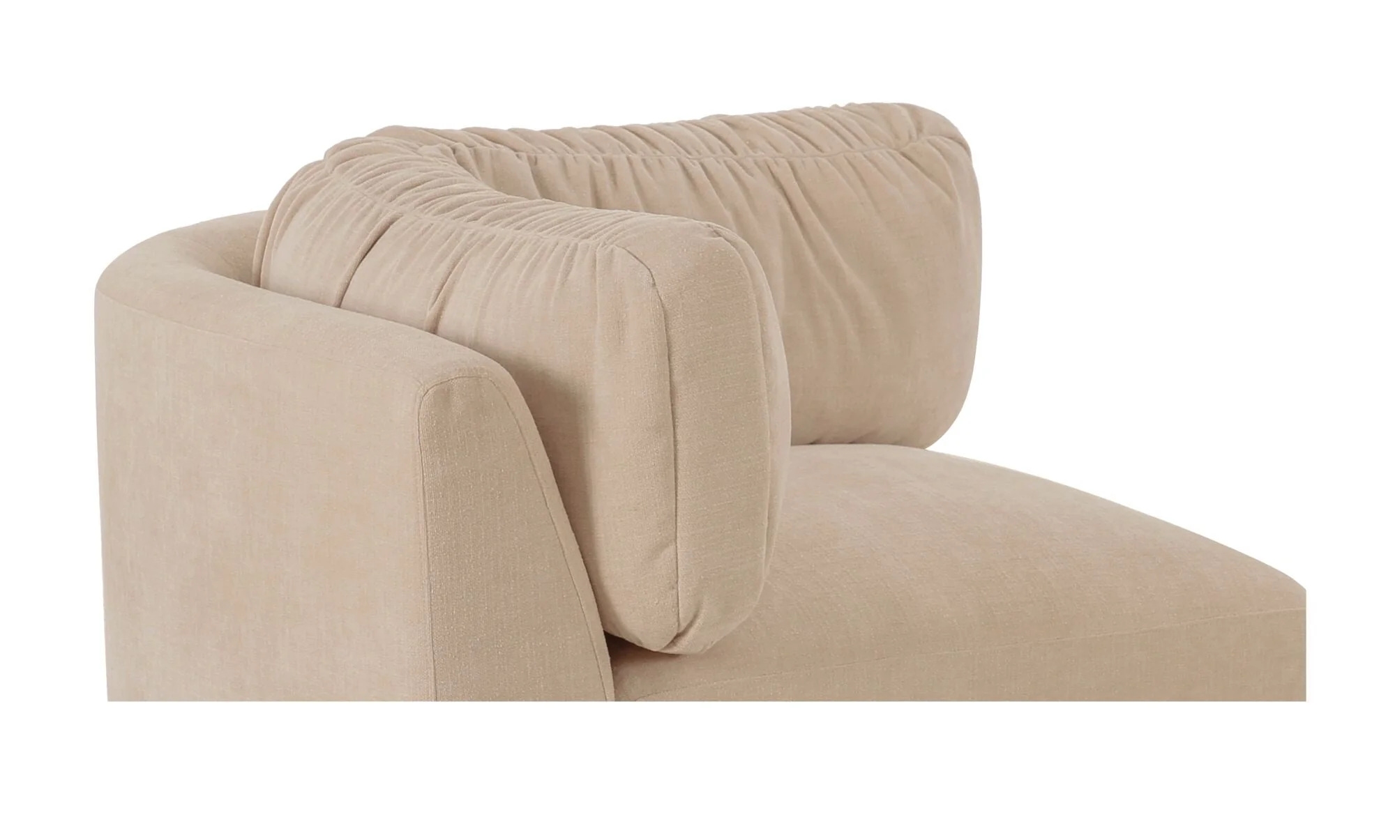 Matina Corner Chair Oatmeal - Image 7
