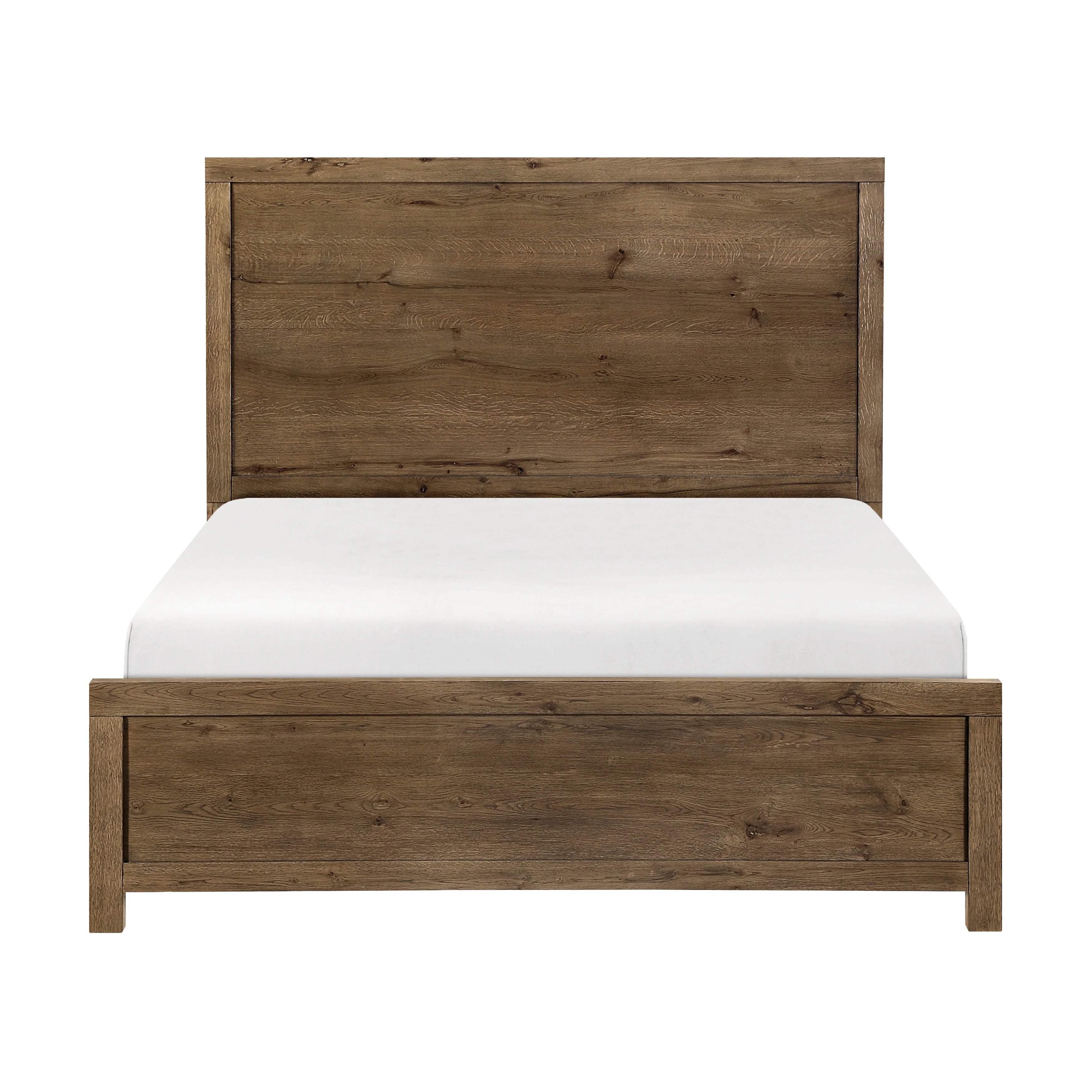 Matisse Brown California King Panel Bed