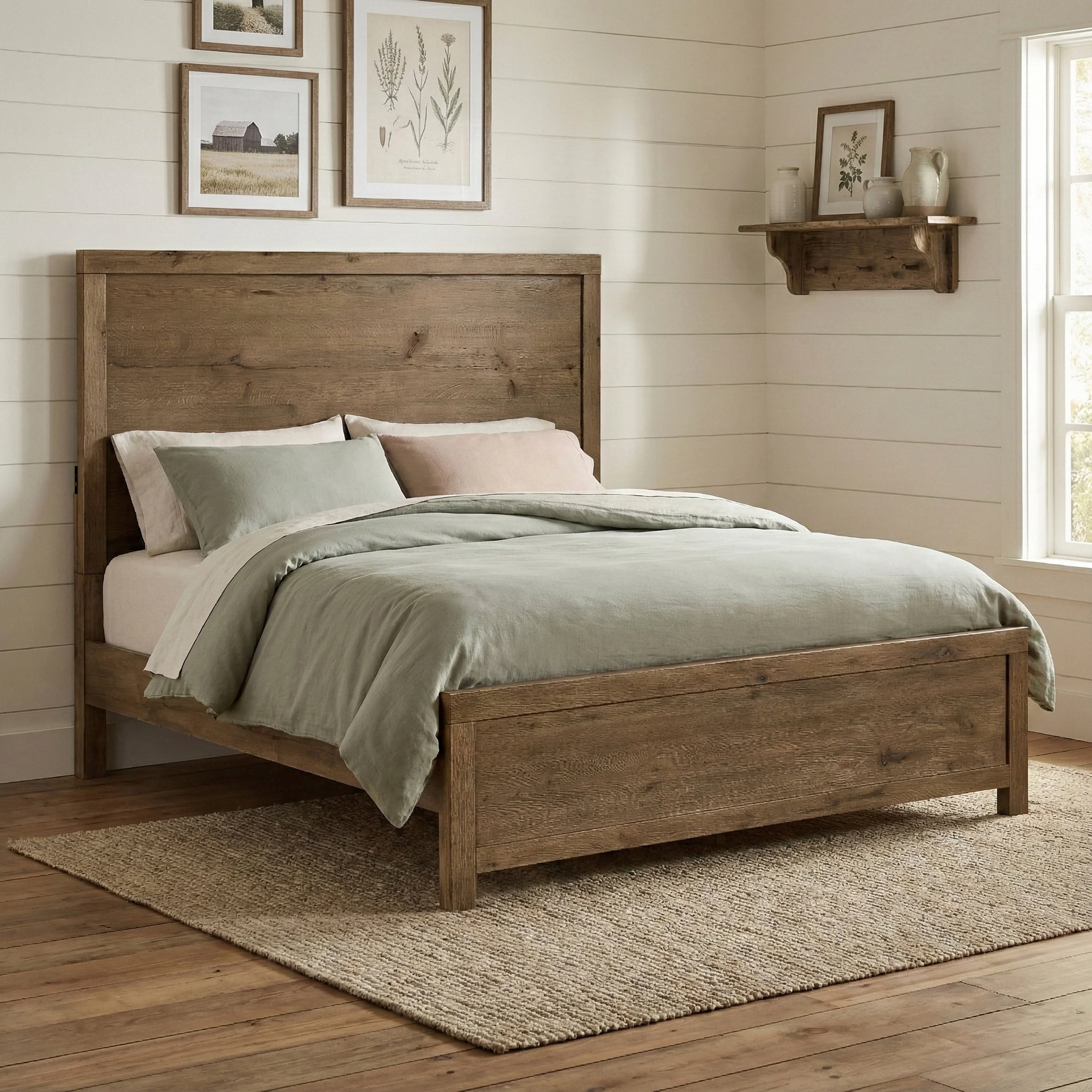 Matisse Brown California King Panel Bed - Image 11