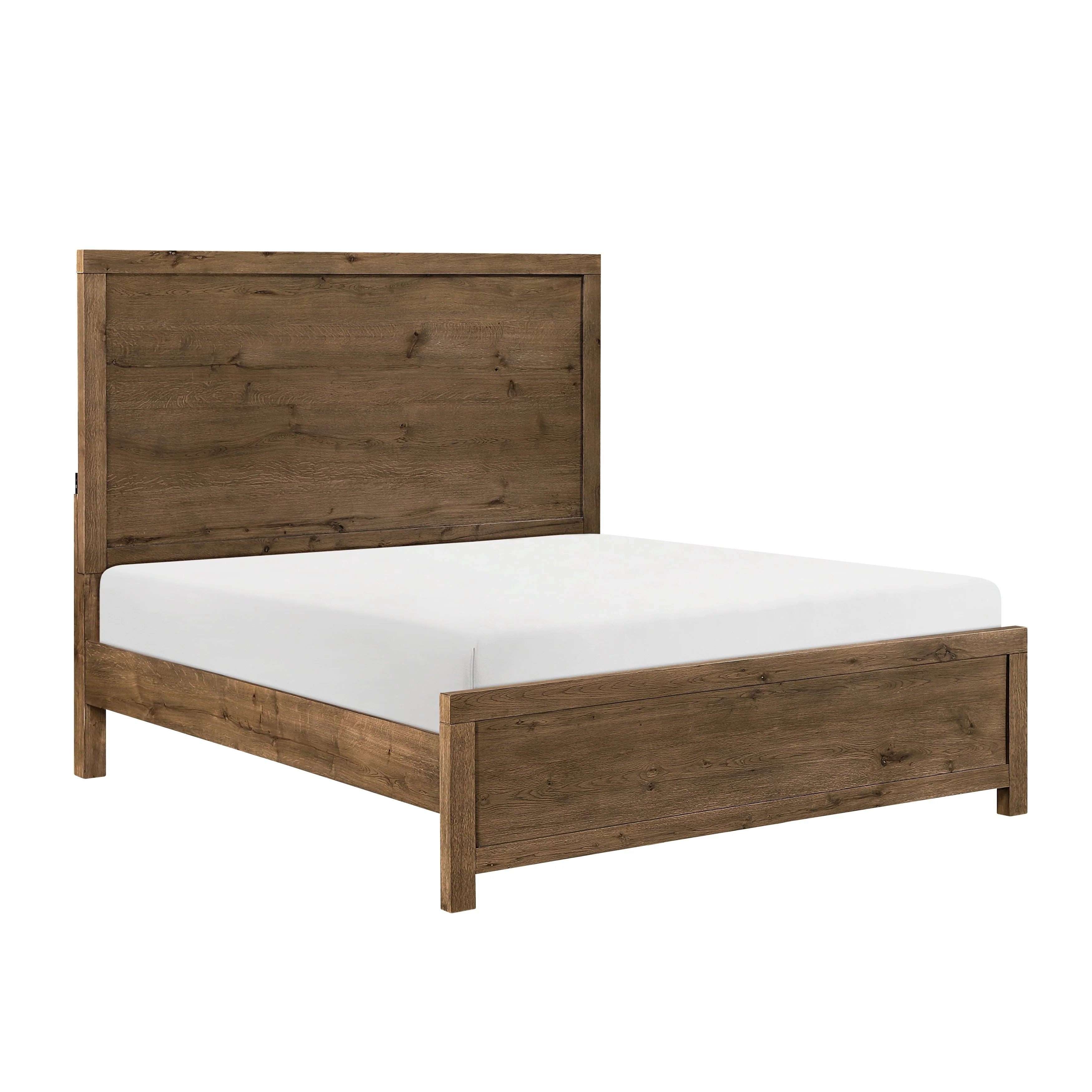 Matisse Brown California King Panel Bed - Image 3