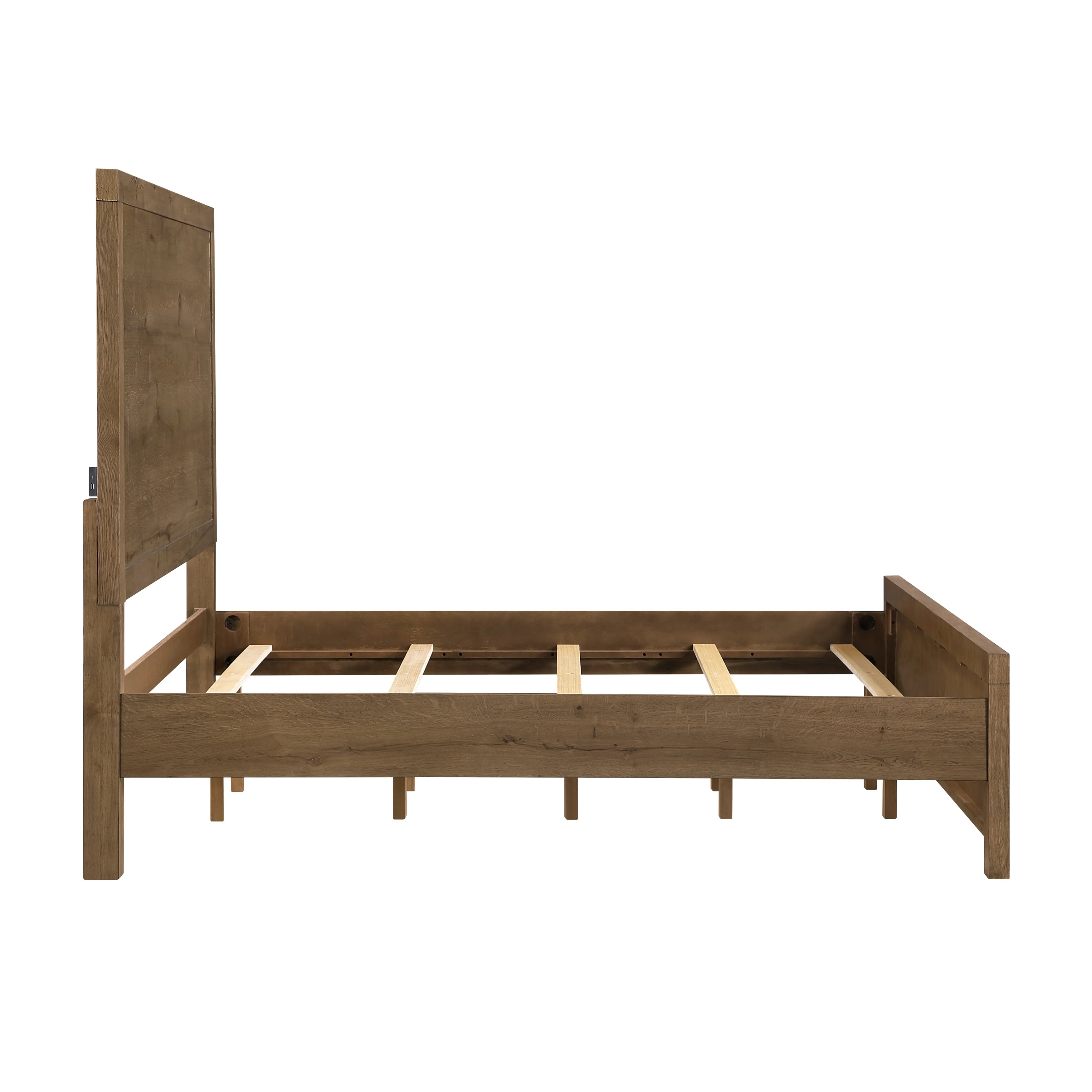 Matisse Brown California King Panel Bed - Image 5