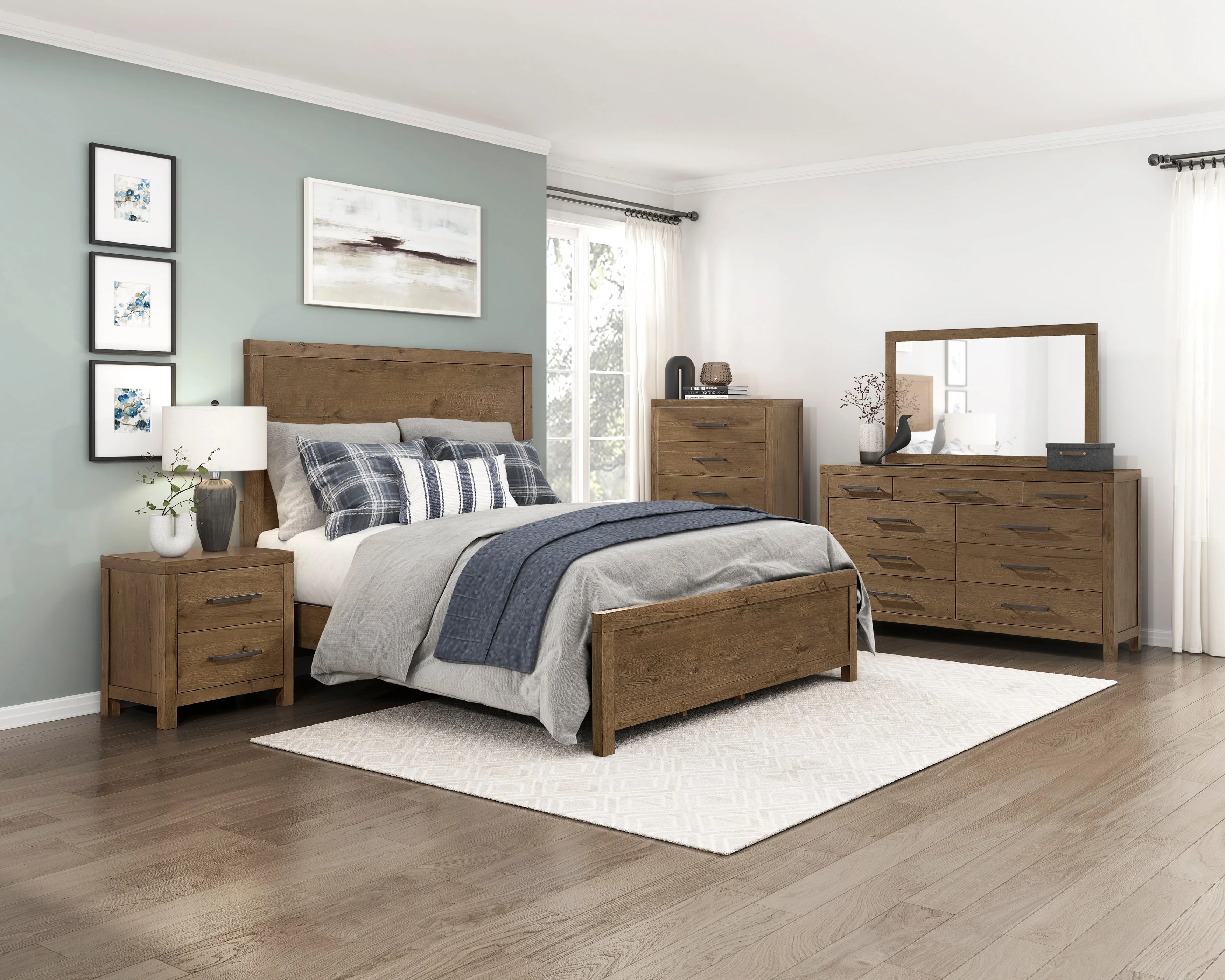 Matisse Brown Nightstand - Image 6